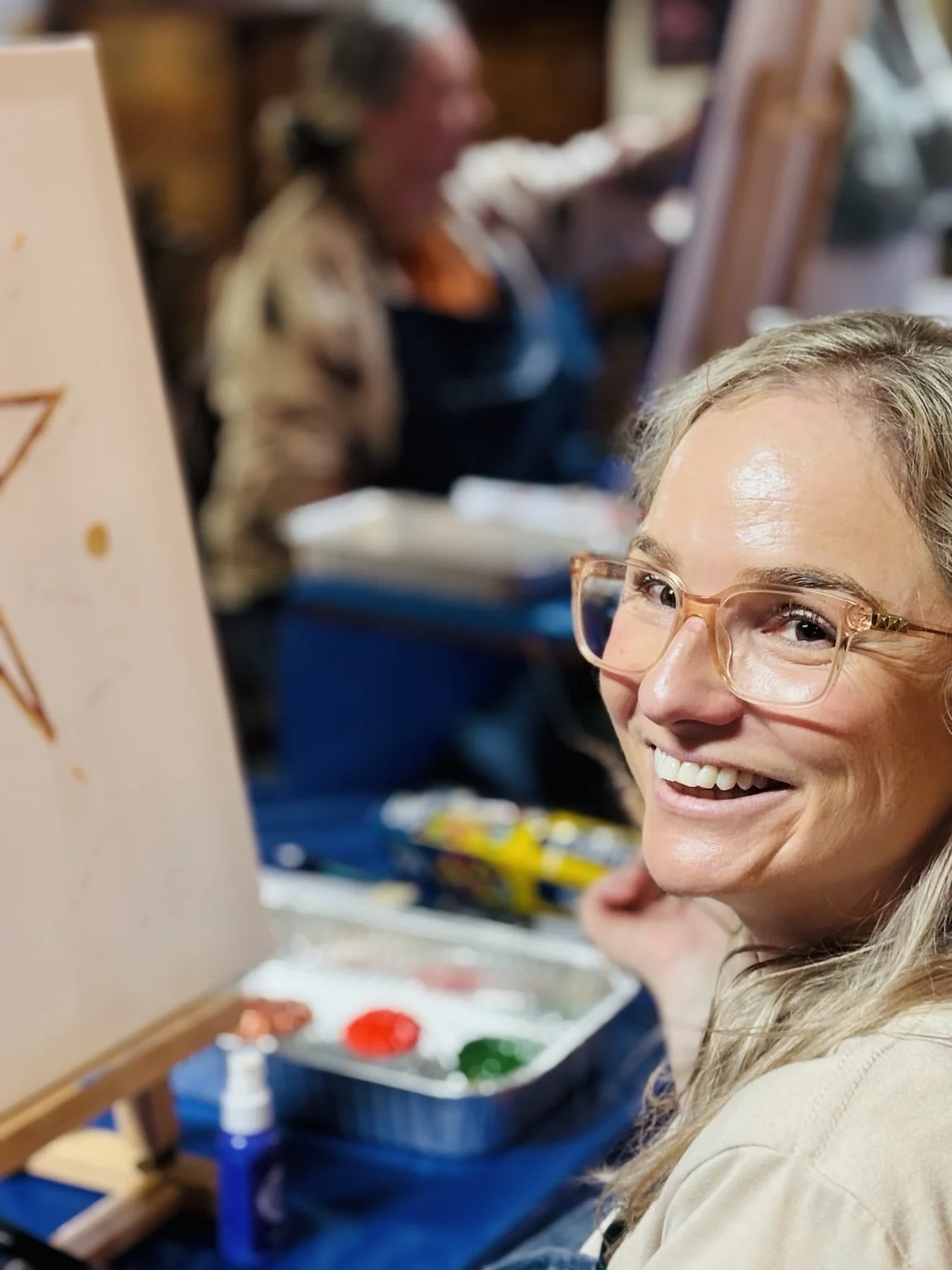 Shelley at our Art and Wellness Retreat Wangat Lodge 2025
