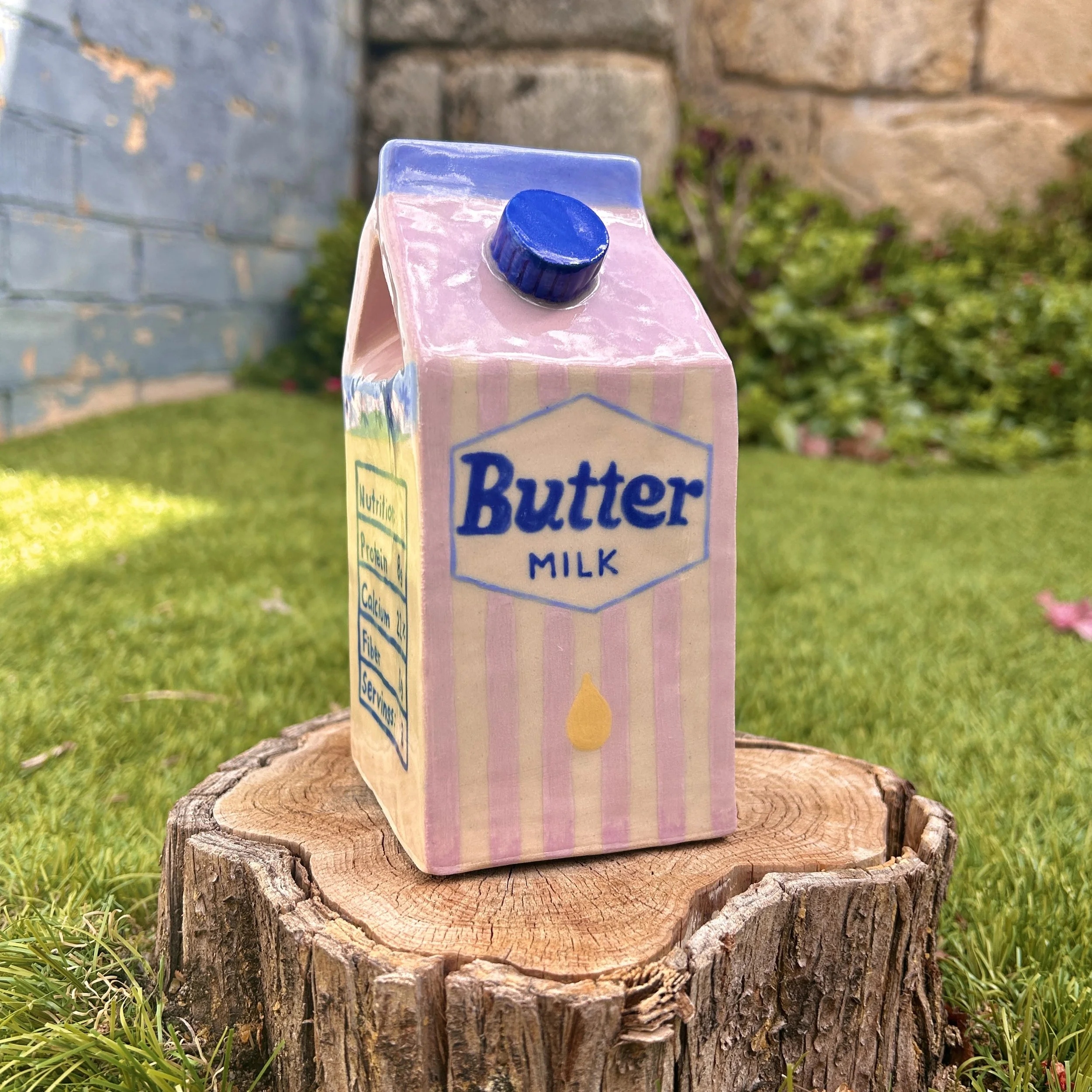 buttermilk vase