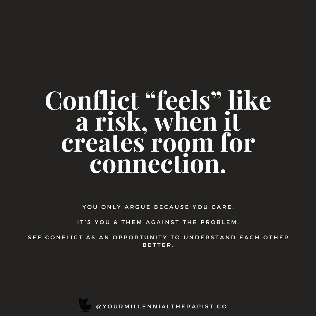 You won&rsquo;t bother explaining if you don&rsquo;t care.

As simple as that.

Conflicts get bad rep for being a negative thing, when it actually brings you two closer together.

Because it is an opportunity to understand each other&rsquo;s perspect