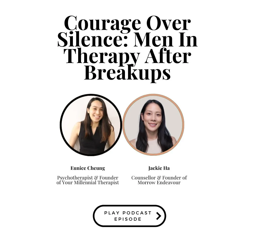 Choose courage over silence. 

Choose bravery over regret.

You don&rsquo;t have to keep it in to be &ldquo;masculine&rdquo;.

Men are coming into therapy after breakups.

Men are starting to heal out loud, in therapy. 

As a Psychotherapist who work