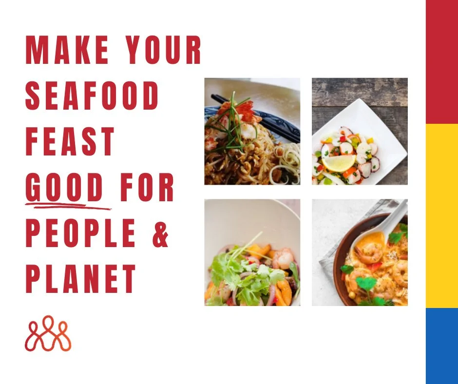 Seafood is a holiday favourite&mdash;but let&rsquo;s make sure we don't harm people or the planet in the process!⁠
⁠
Choose seafood that's better using our tips below, and pair it with amazing recipes for a feast that tastes good and does good.⁠
⁠
✅ 