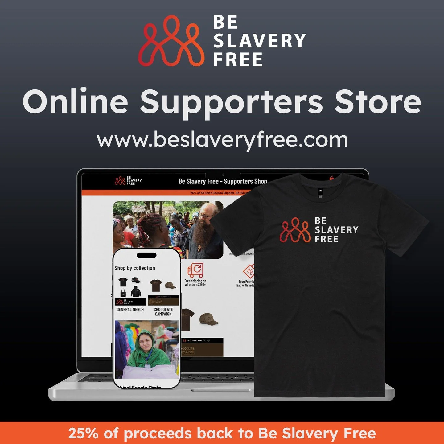 🧢✨ Freedom Looks Good on You!⁠
This Christmas, get a FREE Be Slavery Free trucker hat when you spend $100 or more on our merch.⁠
⁠
🎁 Perfect for gifting&mdash;or keeping for yourself!⁠
Every purchase helps fight modern slavery and supports ethical 