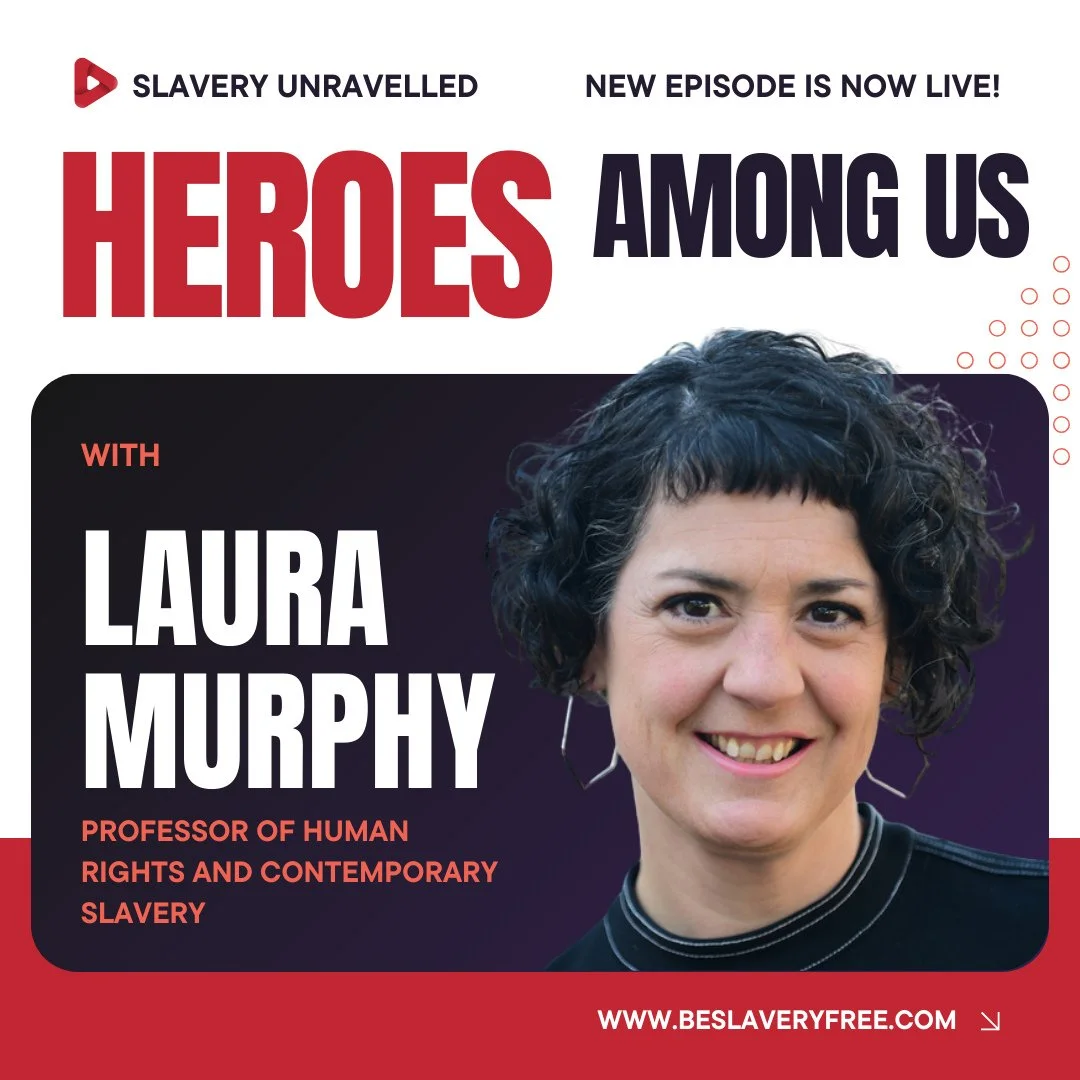 🎧 New Episode: Heroes Among Us &mdash; Featuring Professor Laura Murphy ⁠
In our latest conversation, we sit down with Professor Laura Murphy, one of the world&rsquo;s most respected voices on modern slavery and forced labour. Her passion and forthr