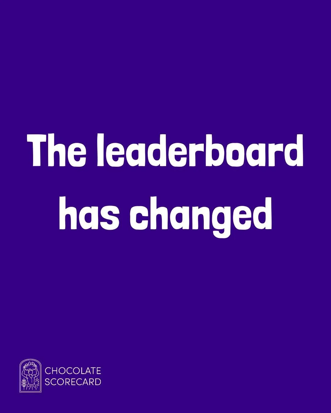 The leaderboard has changed. Some brands rose to the challenge. Others fell behind. A few surprised us entirely. The 7th Edition Chocolate Scorecard lands 7 May &mdash; find out where your chocolate stands.

#ChocolateScorecard