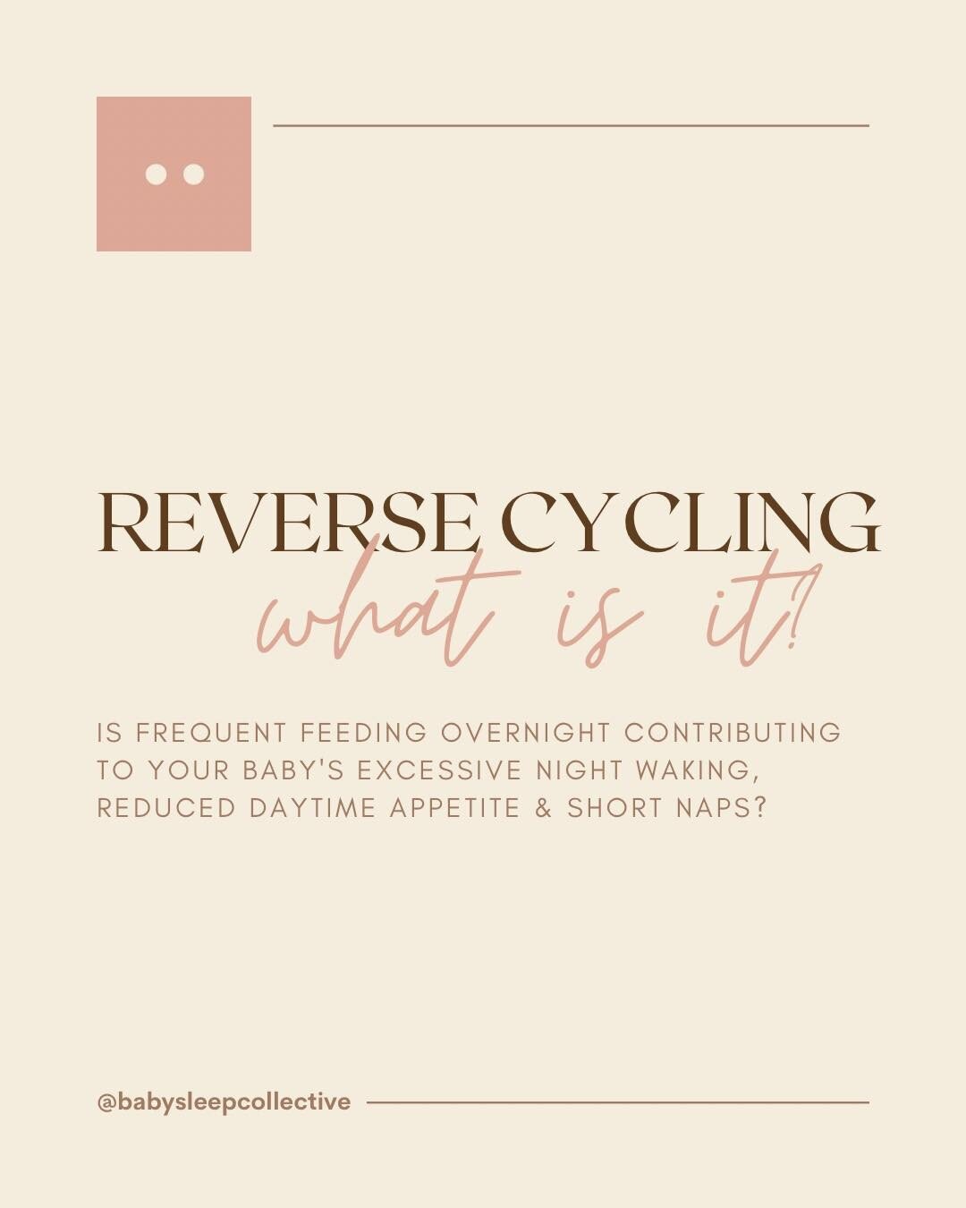 💥 Reverse cycling what is it? 

Swipe to find out 👉🏻 

✅ For more info, read my latest blog post. 

💫 Link in bio 
.
.
.
.
.

#independentsleep
#sleepconsultantyamba 
#sleepconsultantgrafton
#sleepconsultantcoffsharbour
#sleepconsultantballina
#s