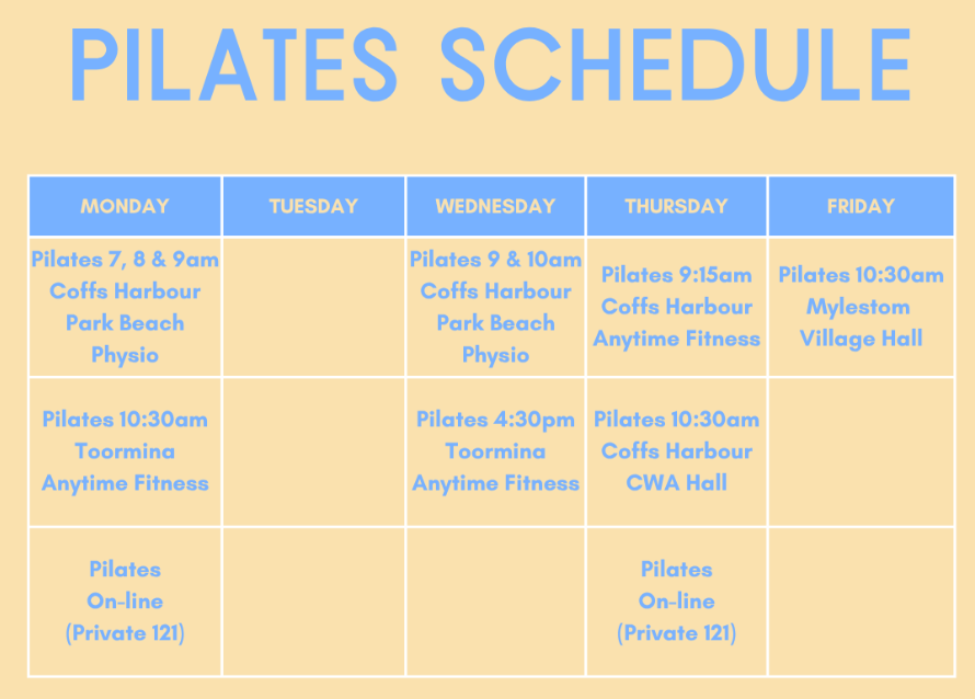 pilates Coffs Harbour