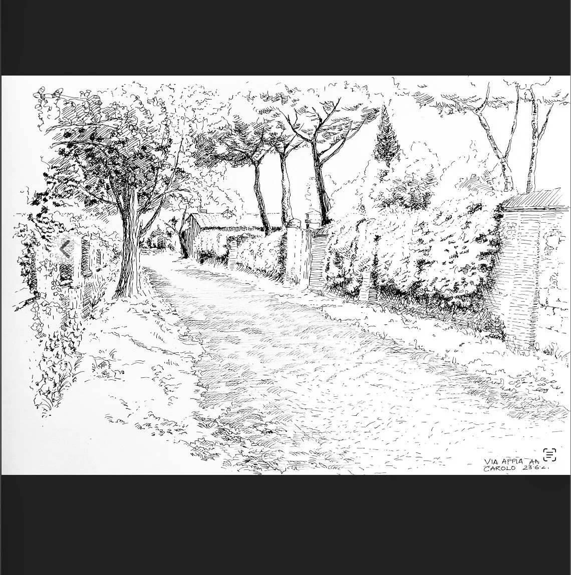 Rome - Via Appia (Print)