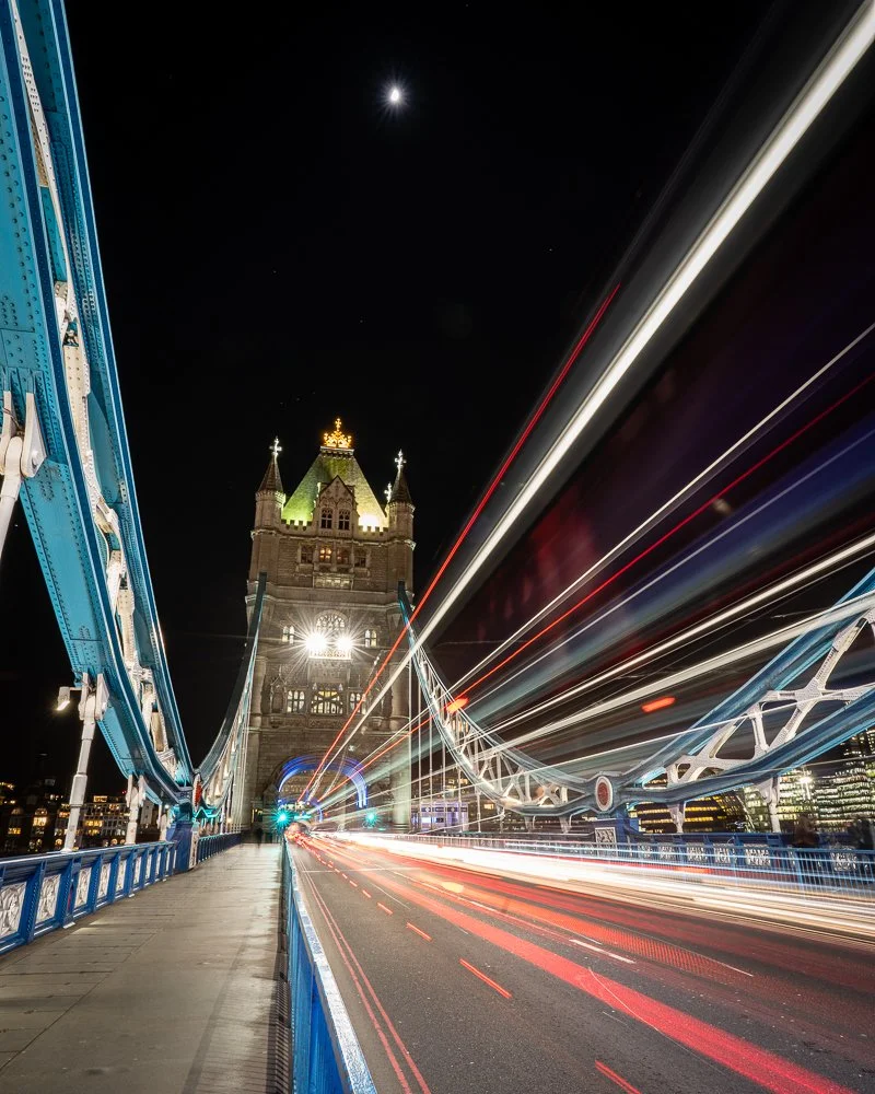 Tower Bridge Light Trails
