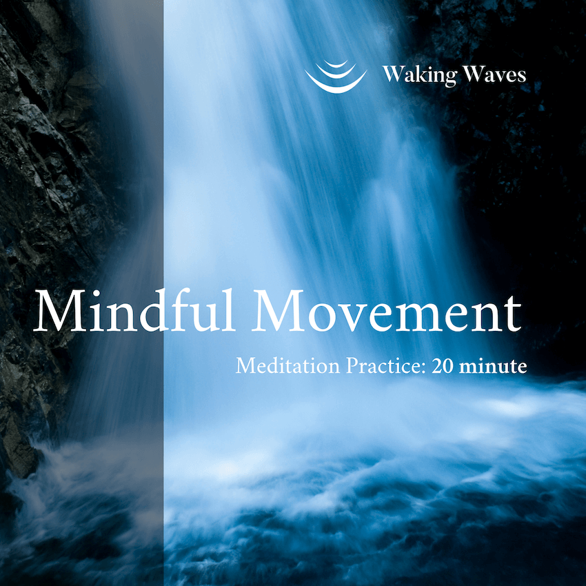 waterfall mindful movement text
