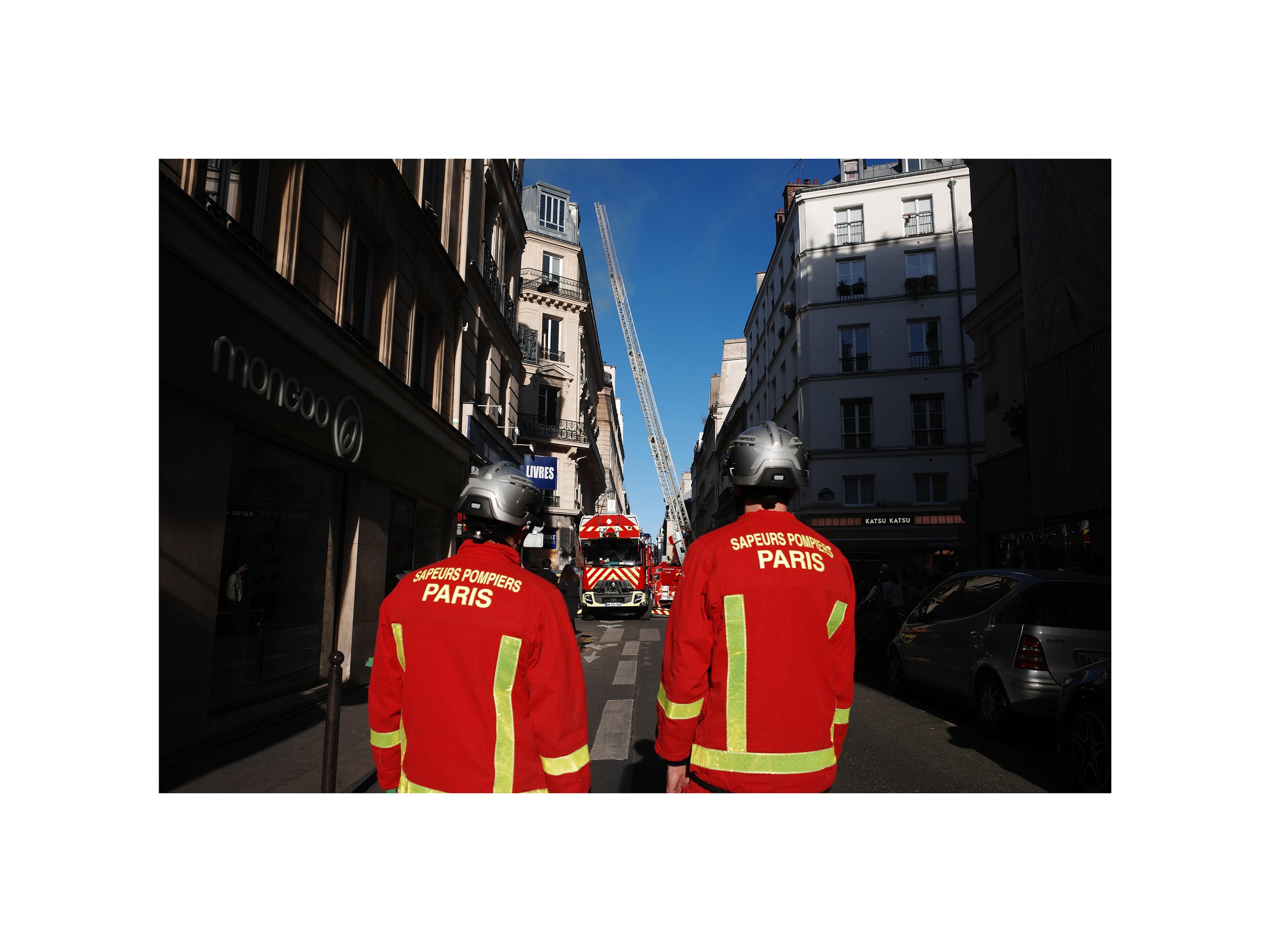 Les pompiers  - Triptyque 3/3