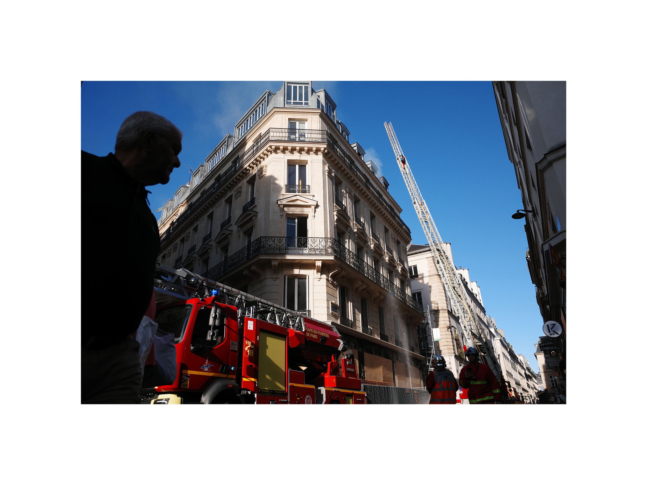 Les pompiers  - Triptyque 2/3