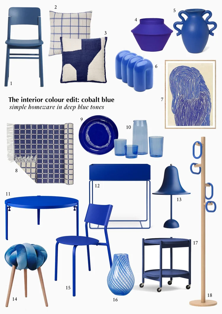 The colour edit: how to use blue in interiors — QUIETLY