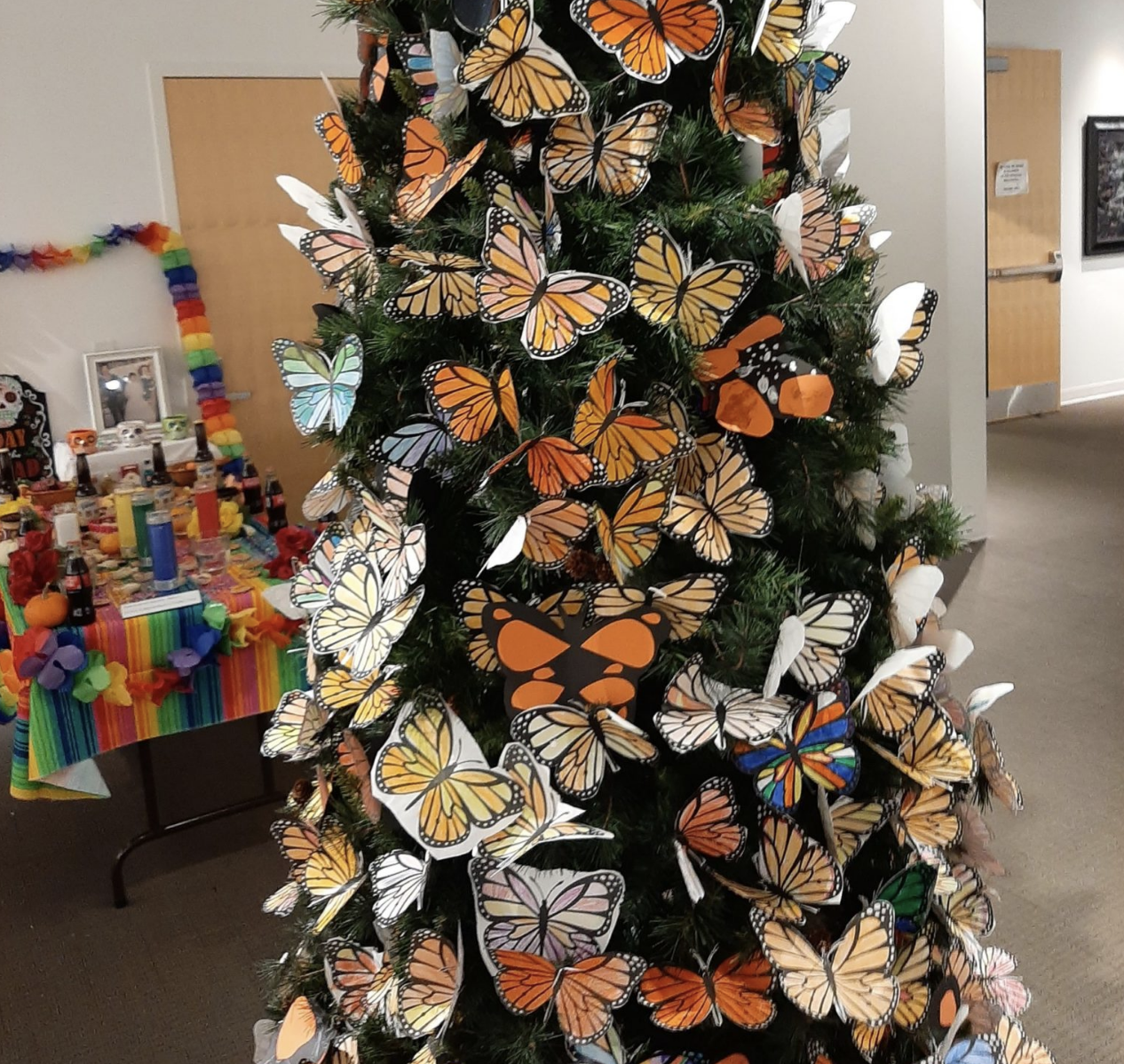 Monarch butterfly important to Day of the Dead celebration