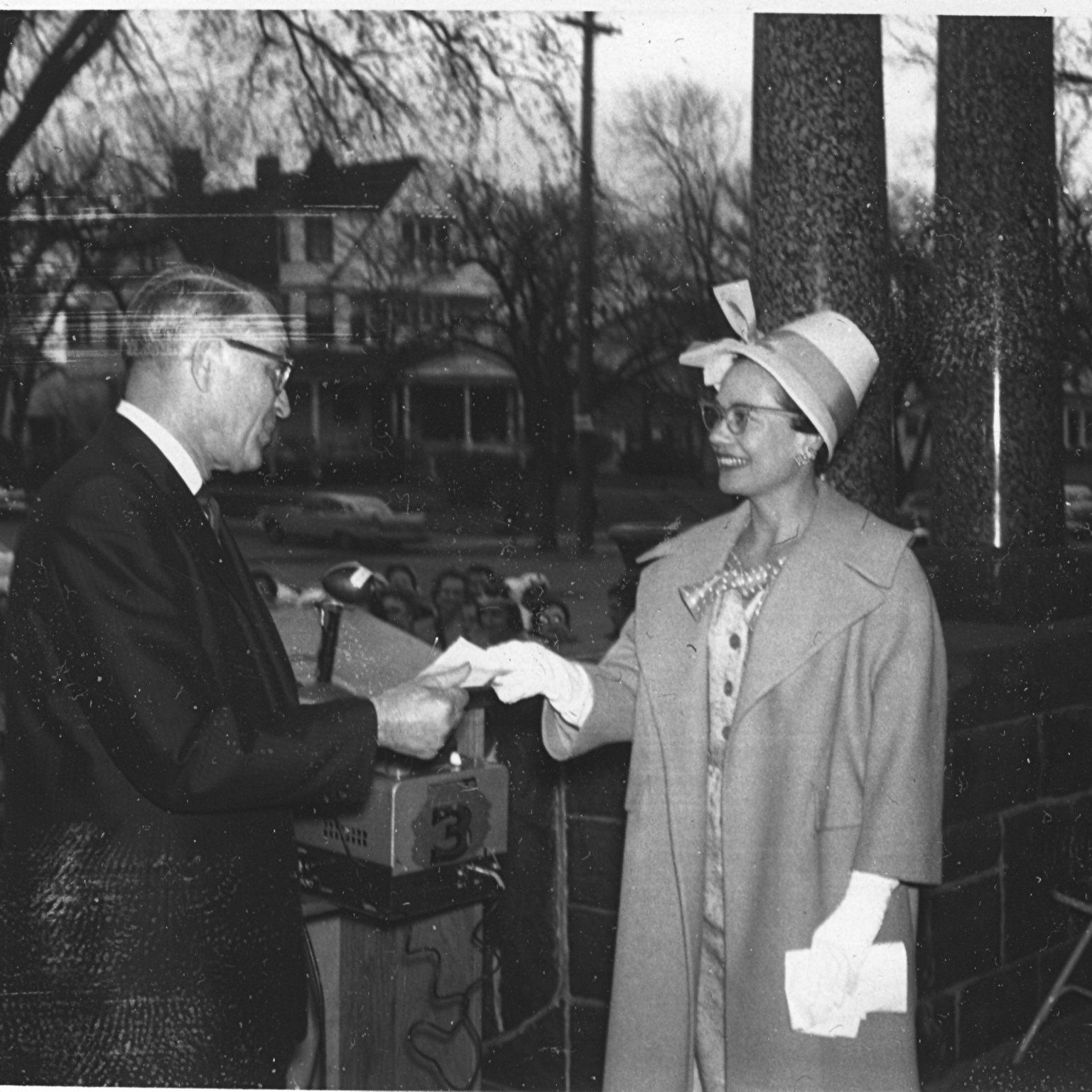 On this day in Sioux City history: April 23 is a significant date for the Sioux City Public Museum. First, Mrs. Bernice L. Holtze of the Junior League of Sioux City presented the deed for the Peirce Mansion to Carl J. Wolle, Sioux City Councilman on 