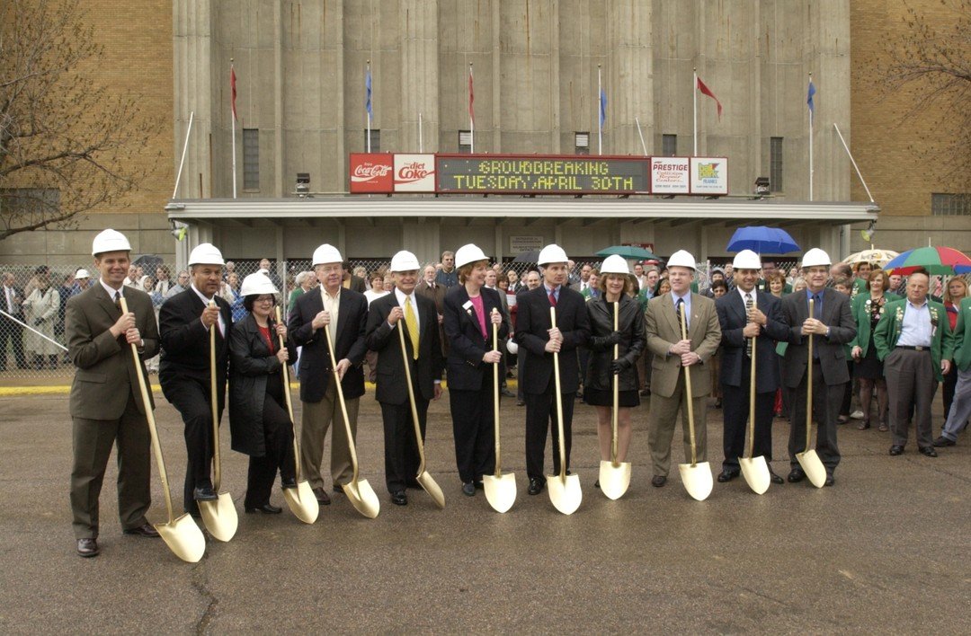 On this day in Sioux City history: Ground was broken for a new 10,000-seat arena to replace the Sioux City Municipal Auditorium on April 30, 2002. At a cost of $50 million, the project included the arena construction and remodeling of the auditorium.