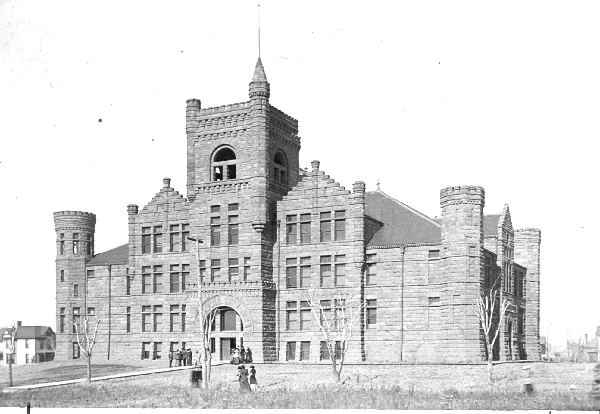 On this day in Sioux City history: On May 23, 1893, the new Sioux City High School, which would later become Central High School, was dedicated after being completed at a cost of $126,000. For more about &quot;The Castle on the Hill,&quot; visit Siou