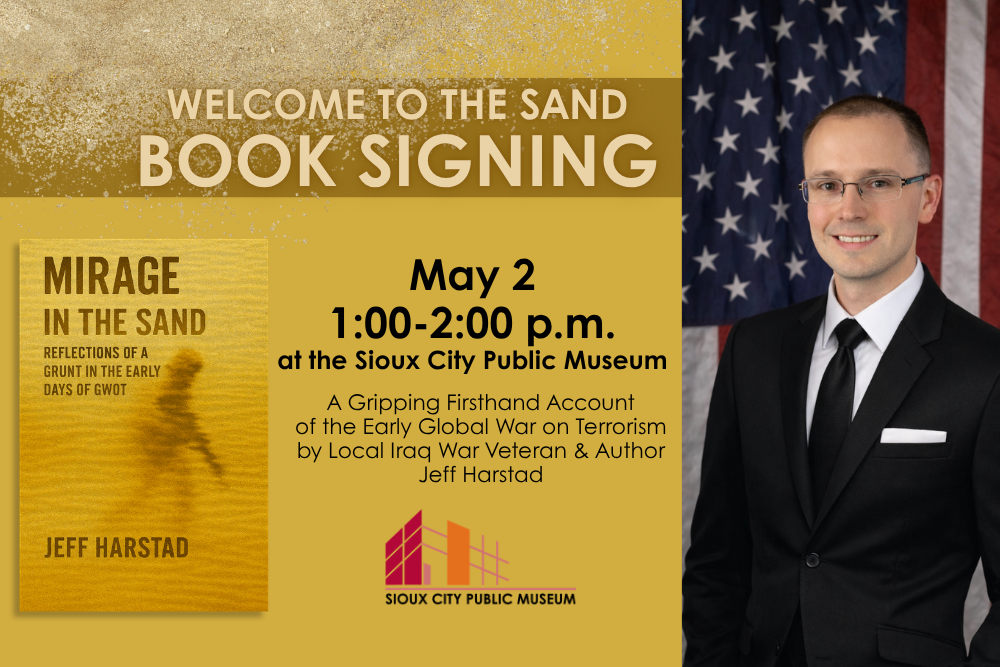 Mirage in the Sand Book Signing