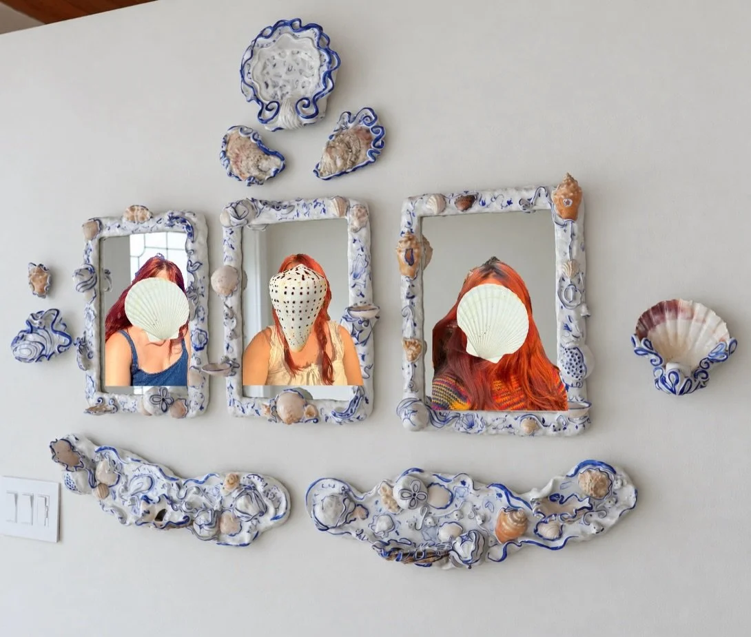 Bring me the piles of shells you have stored in little boxes and let&rsquo;s make something special with them. These are the projects I love to do. You can now book a consultation with me on my site to make your dream shell entry, or powder room, or 
