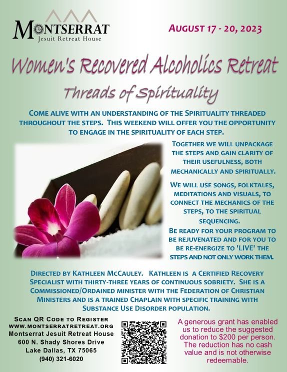 [2023] 4 Women's AA Retreat — Montserrat Jesuit Retreat House