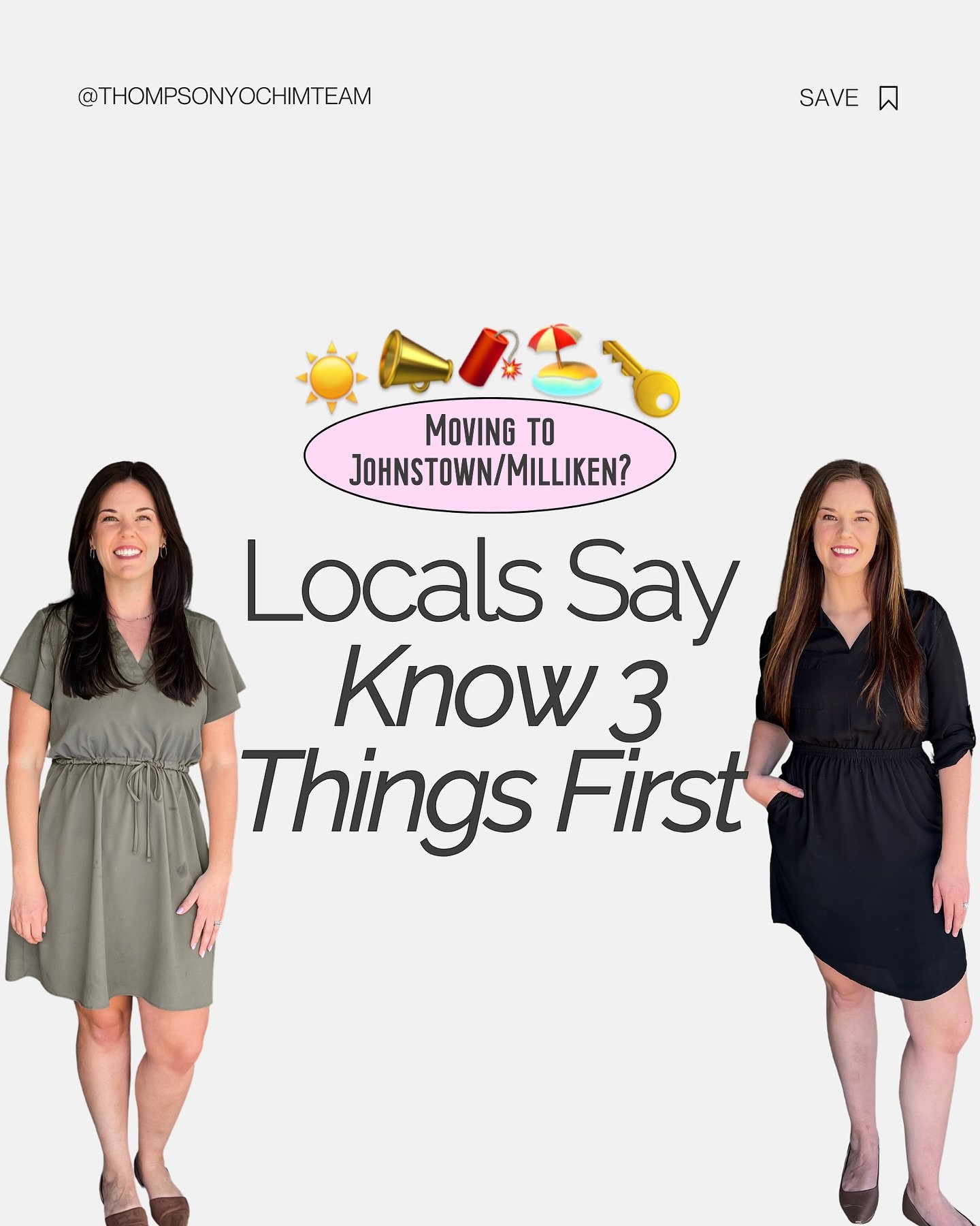 If you hang out with us for even a small amount of time, you&rsquo;ll realize how much we love living in Johnstown &amp; Milliken. 

The towns are quaint; Johnstown is growing rapidly while Milliken is doing its best to stay a 2-stoplight town (which