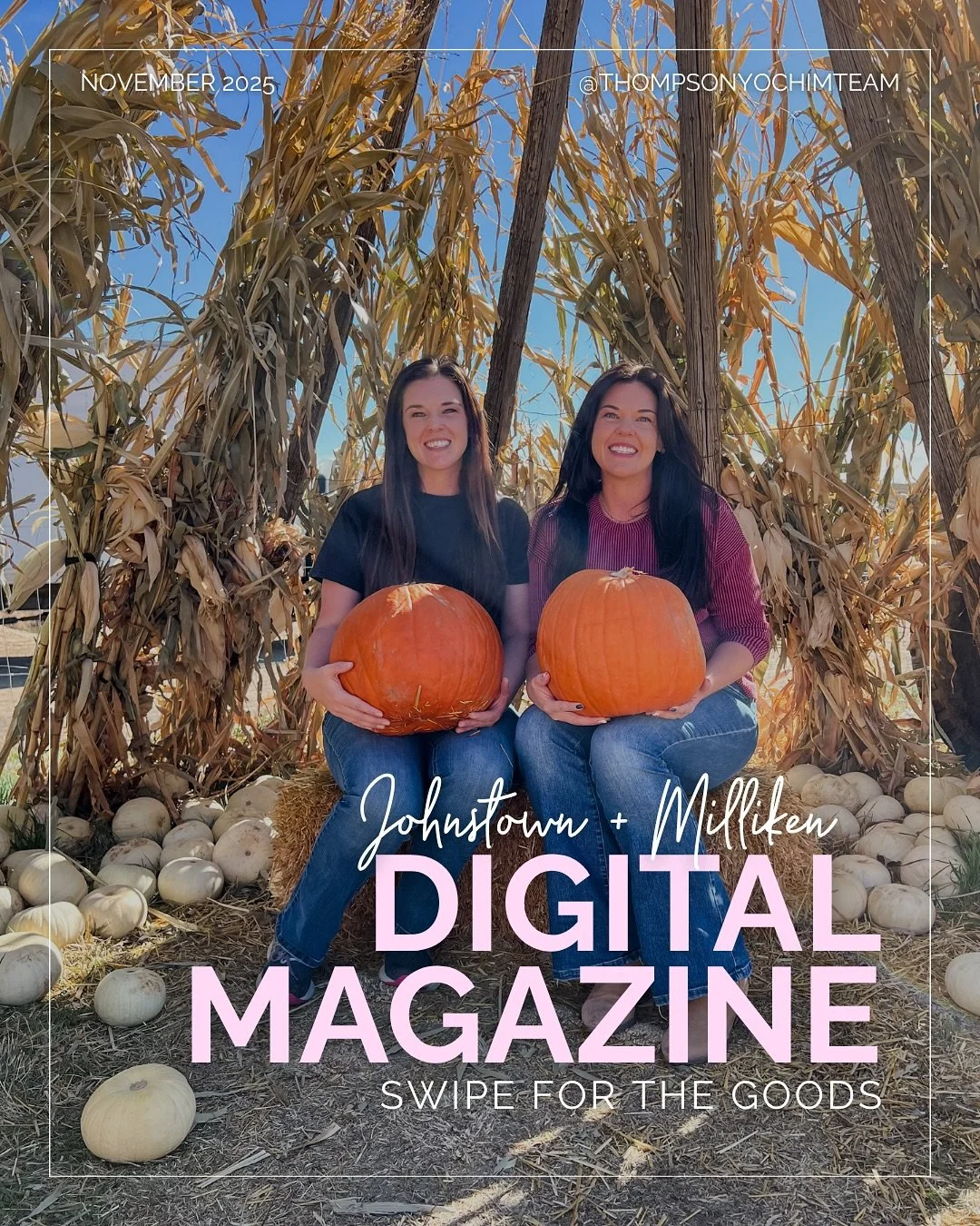 Hello November 👋🍂

Your Johnstown &amp; Milliken Digital Magazine just dropped!

This issue is stuffed (pun intended) with Friendsgiving inspo, a simmer pot recipe that will make your home smell like the coziest version of fall, the latest market u