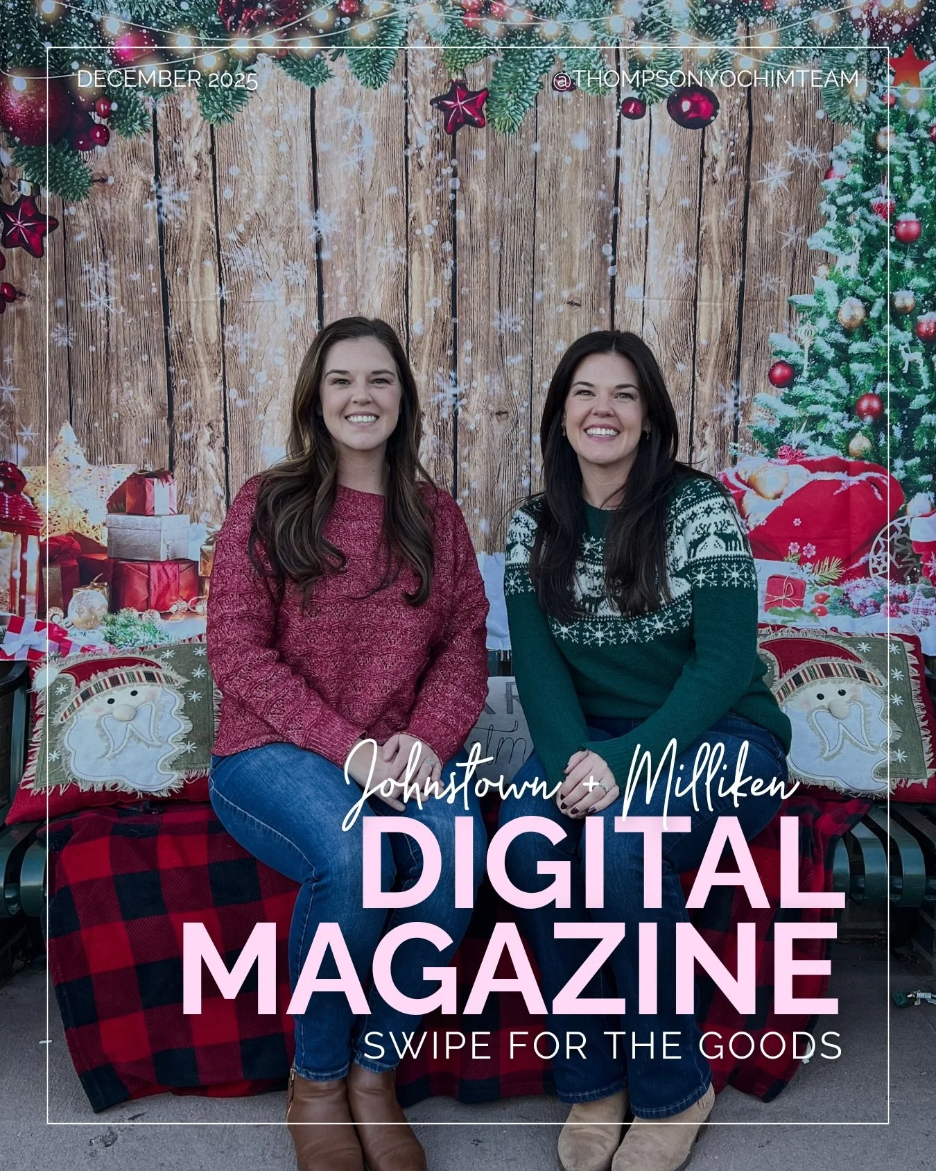 If you need a reminder to slow down and savor the little moments this month, this is it.

Pour some cocoa, press play on your favorite Christmas movie, and flip through the December Johnstown + Milliken Digital Magazine for cozy, local inspiration th