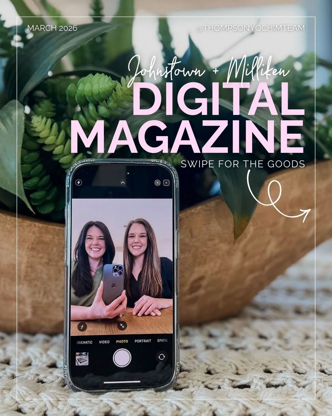 Your March issue of Johnstown + Milliken&rsquo;s Digital Magazine is live!

Swipe through for local favorites, decluttering tips, a homeowner checklist to help you get your house ready for spring, and more! 🤍