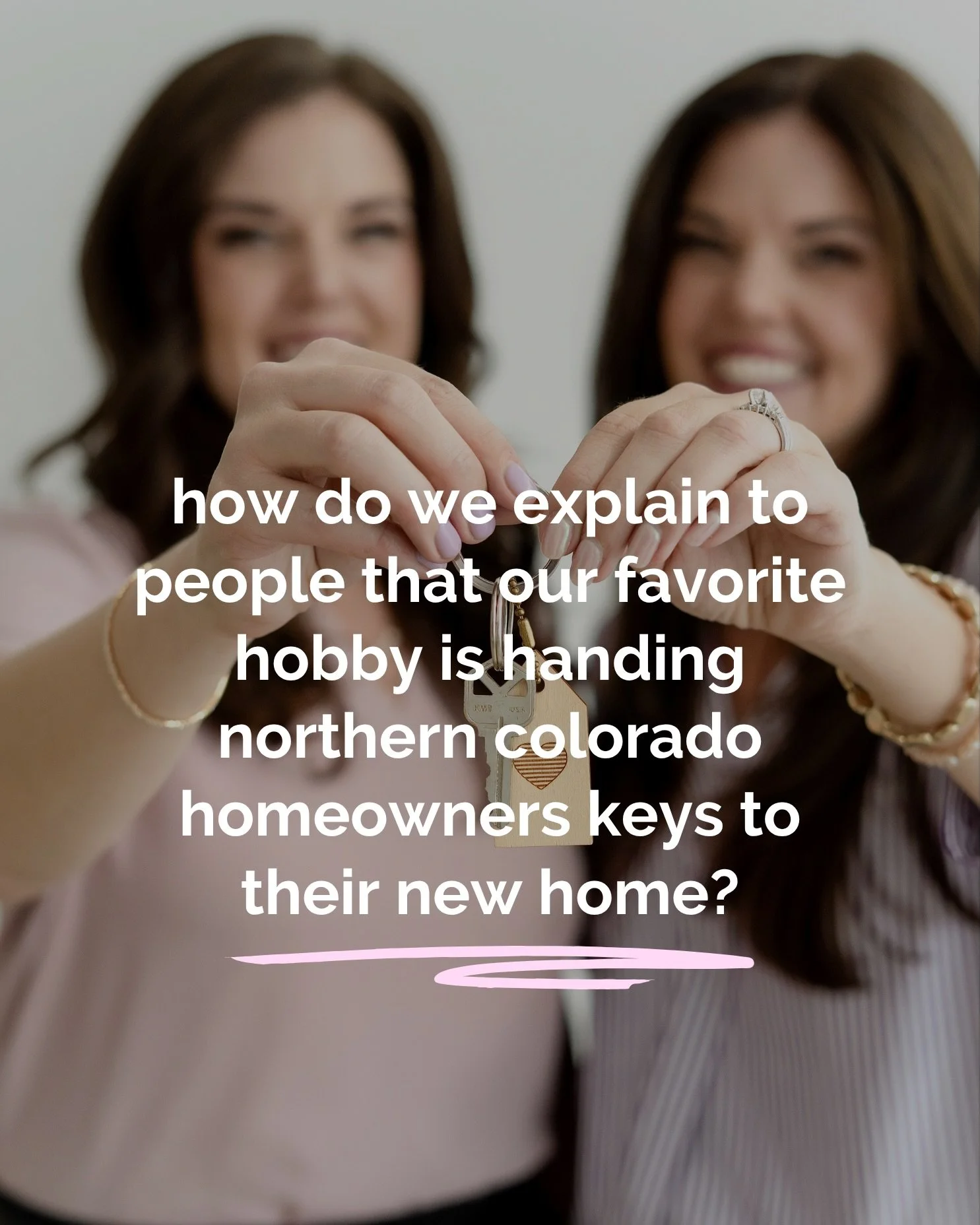 Confession: our favorite hobby is handing Northern Colorado homeowners the keys to their new home. 

You&rsquo;d think doing it enough times would make it feel routine, but it definitely doesn&rsquo;t. Every single closing still gets us a little chok