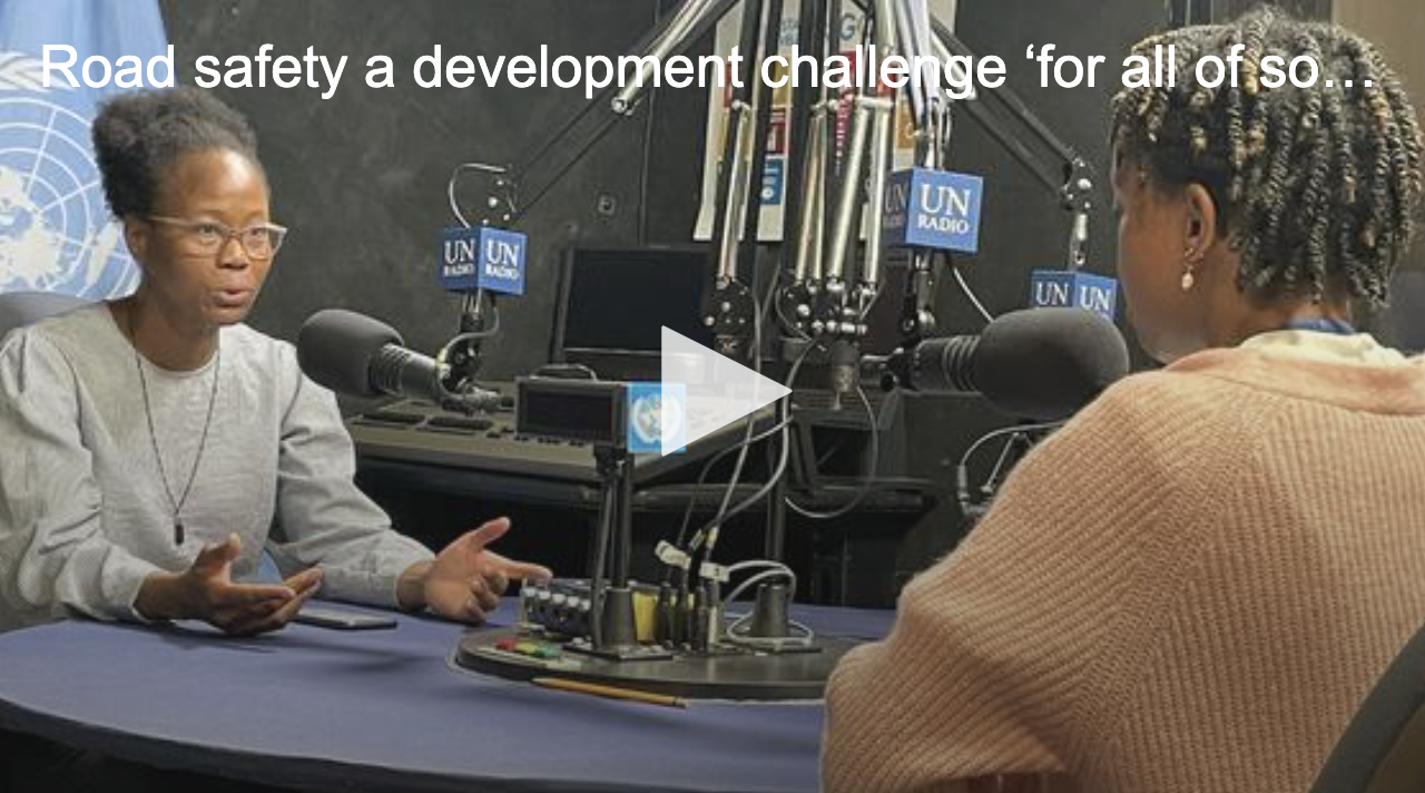 Road safety a development challenge ‘for all of society’