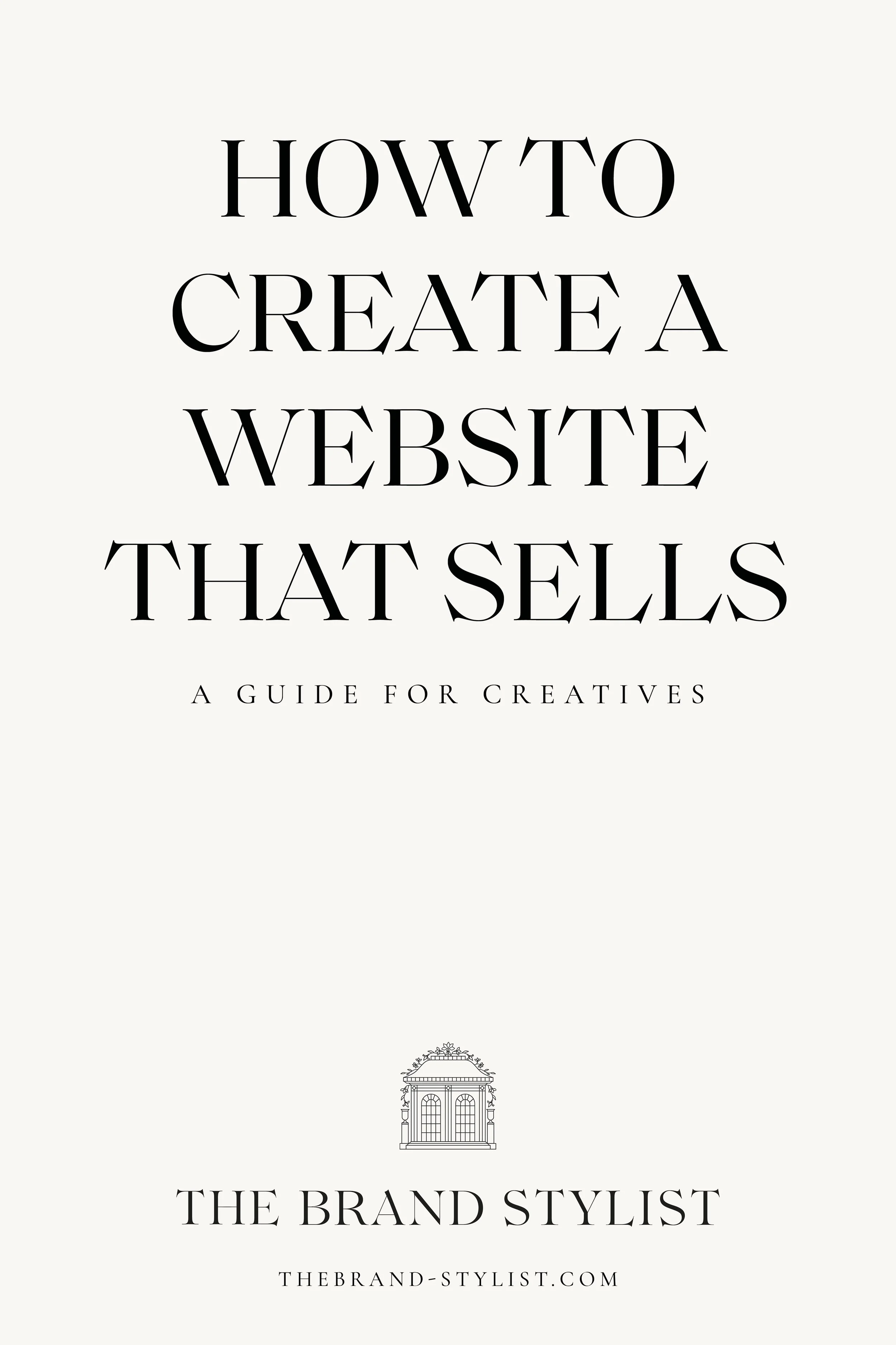 How to create a website that sells | The Brand Stylist