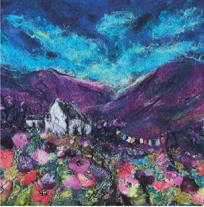 Highland Colour Wash - Greetings Card