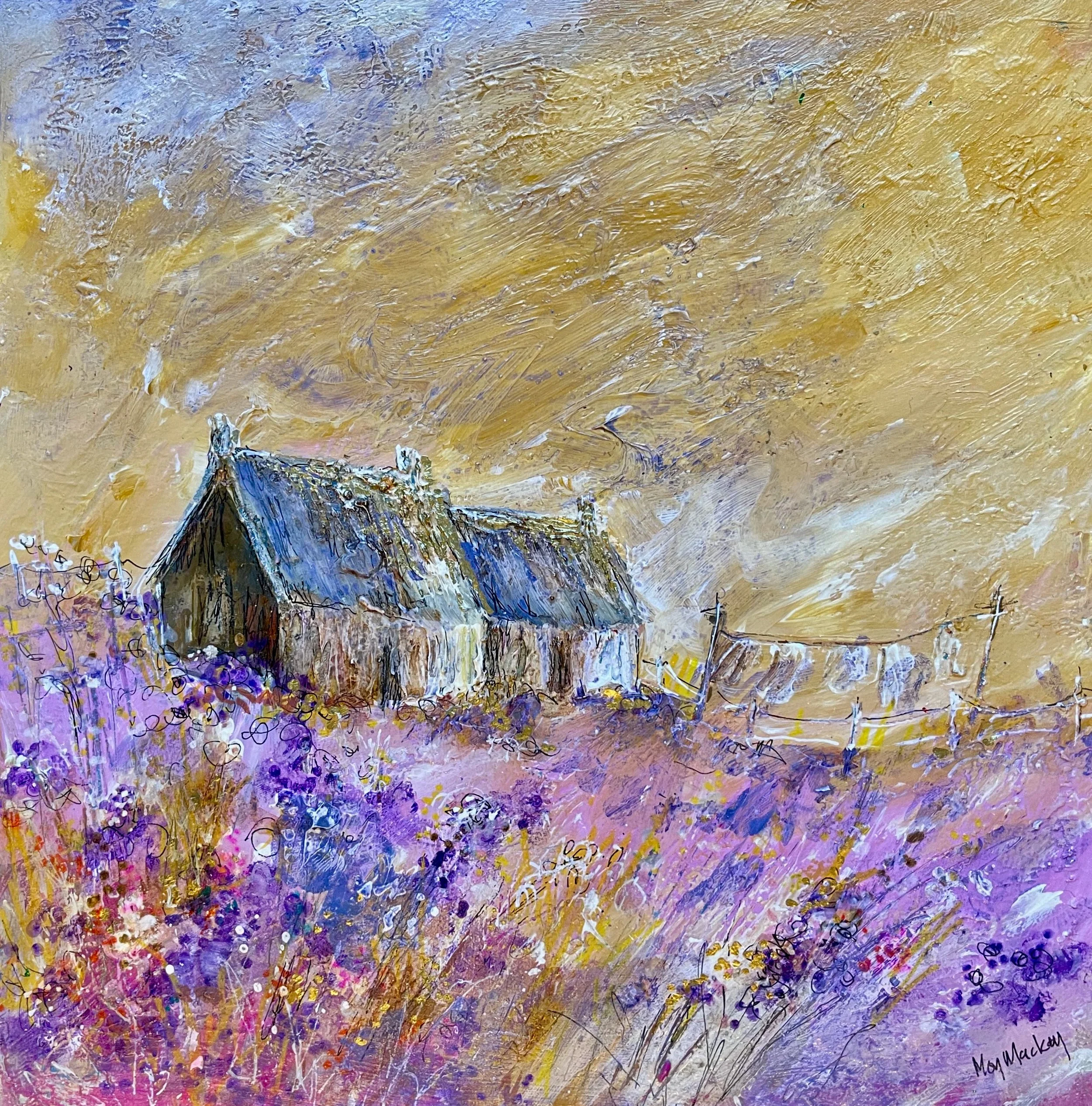 The Washing Line on Ochre