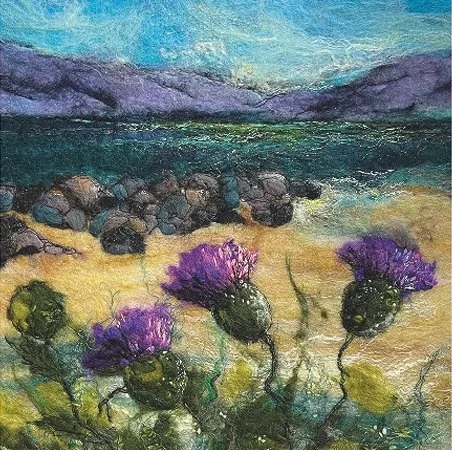 Beach Thistles - GP310  Giclee Print