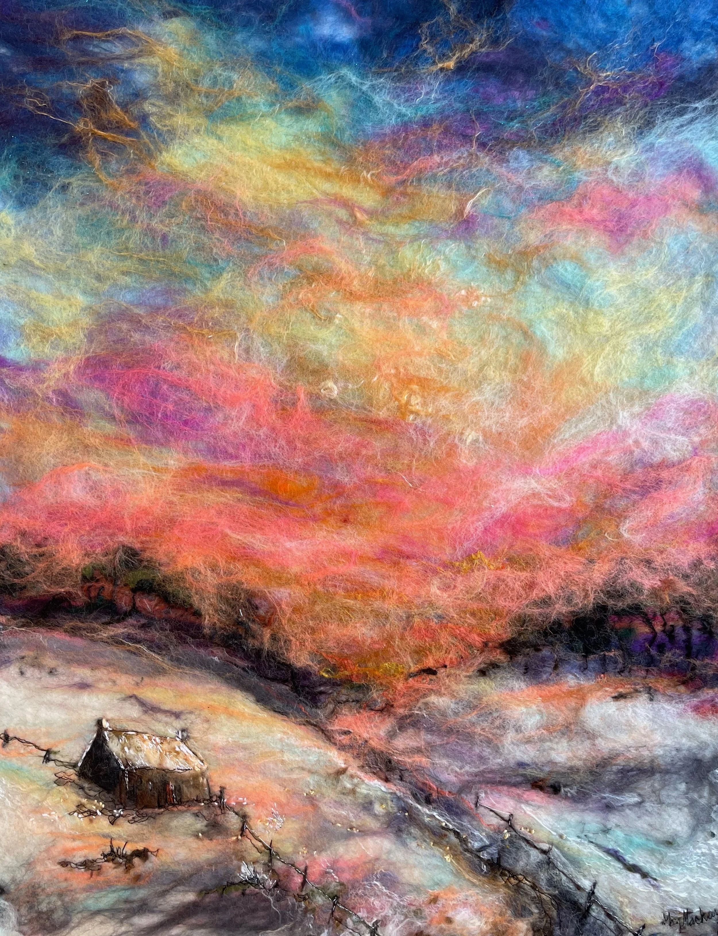 Winter Pastel Sky- Giclee Print (GP375)