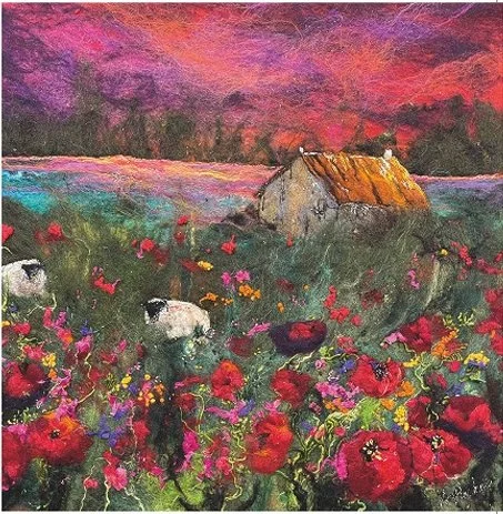 Poppy Grazing  - GP350 Giclee Print
