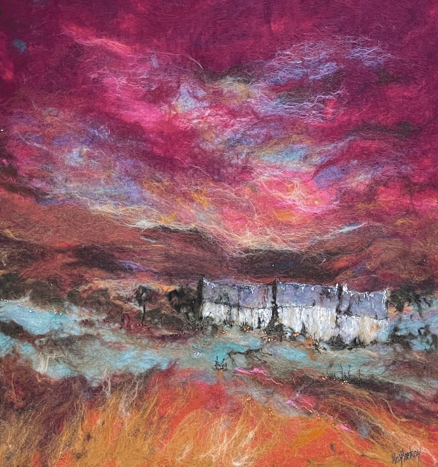 Ruby Sky  - GP378 Giclee Print