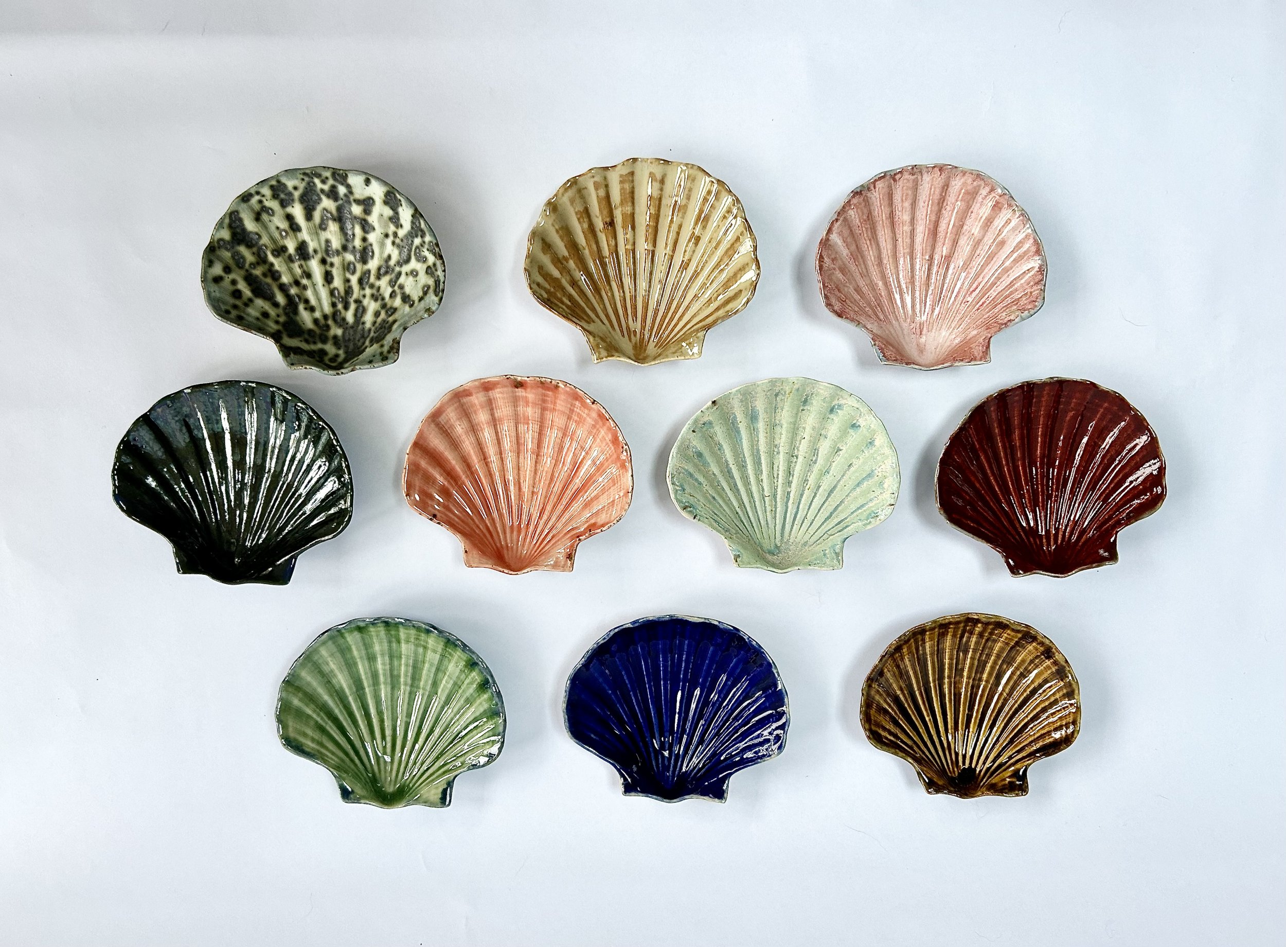 Scallop Shell Dishes
