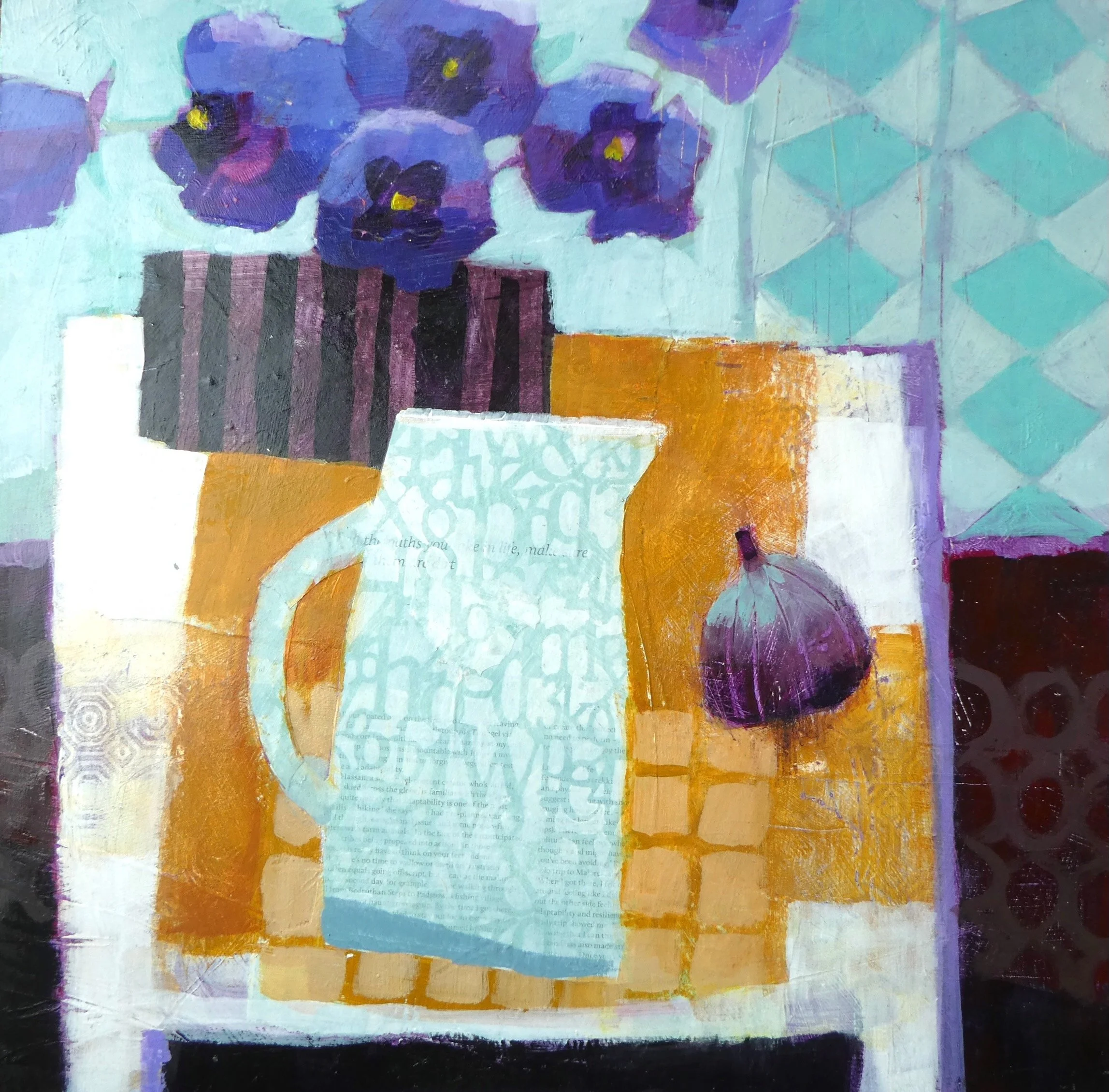 Pansies and Fig