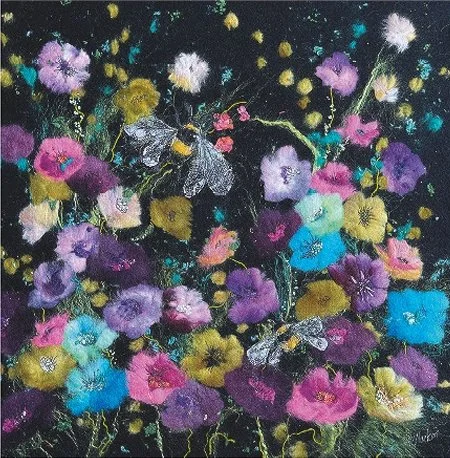 Amougst The Flowers  - GP338 Giclee Print (Copy)