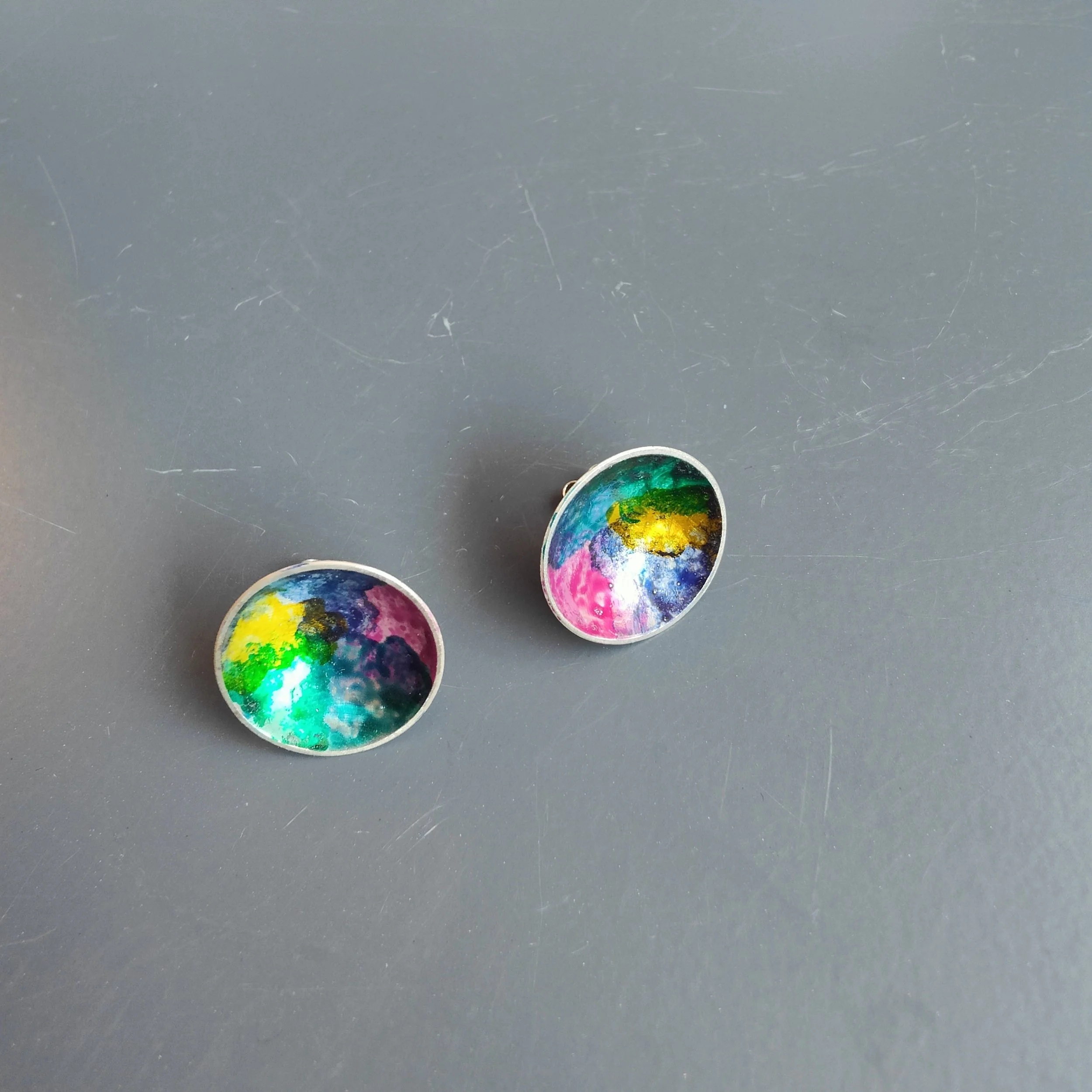 AURORA DOME EARRINGS