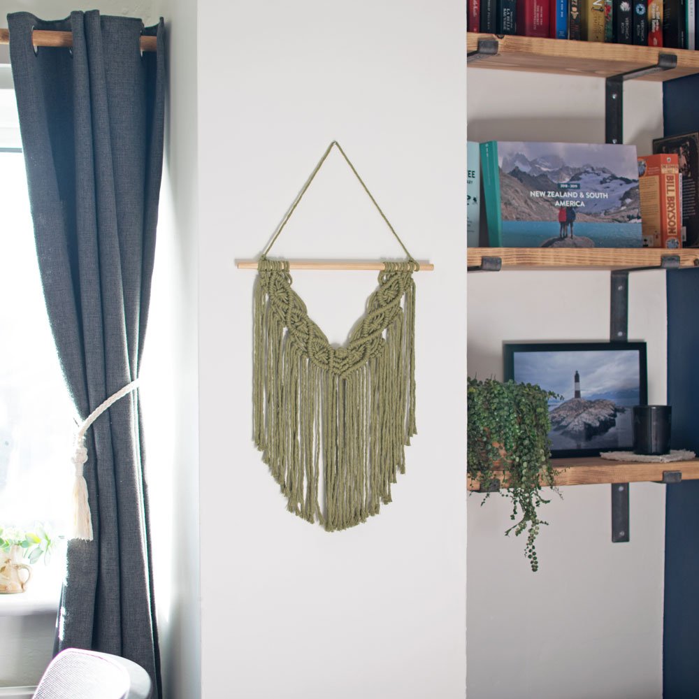 Macrame Wall Hanging  Earth Tone Wall Art — That Knot Place