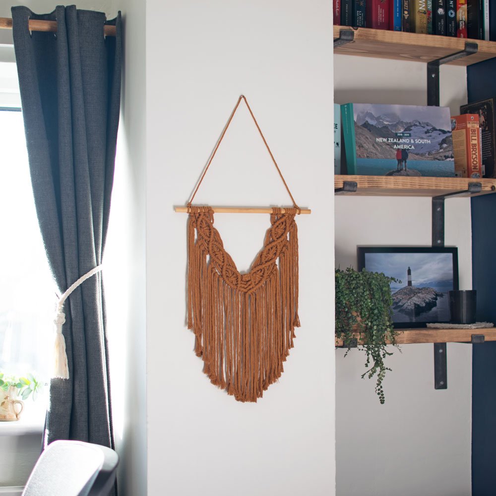 Macrame Wall Hanging  Earth Tone Wall Art — That Knot Place