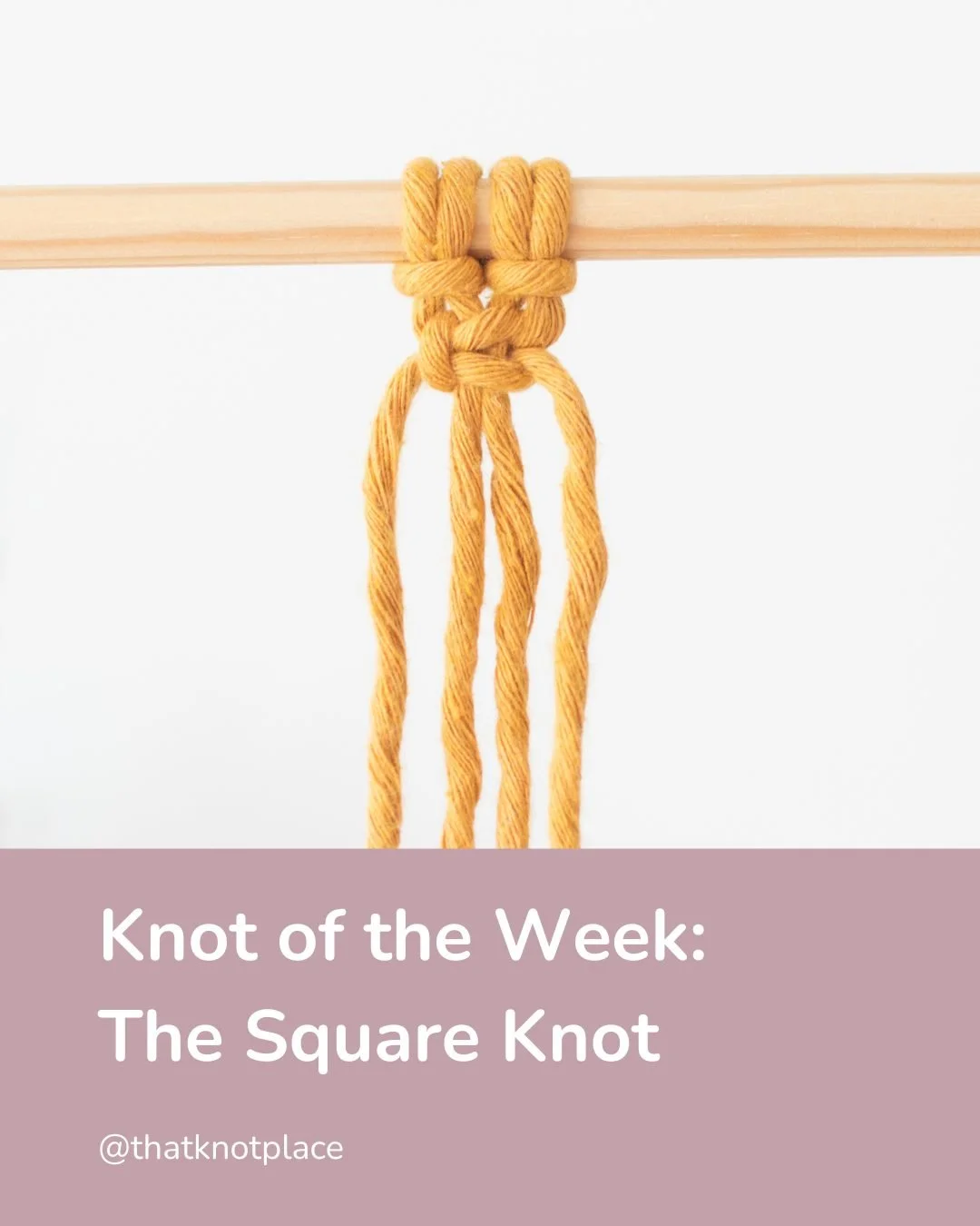 This knot will unlock EVERY macrame design 🙀

Super easy right?! I'll be starting with the basics, but if there are any knots you find tricky and would like me to do a step by step guide on, let me know in the comments below.

New to macrame? Keep a