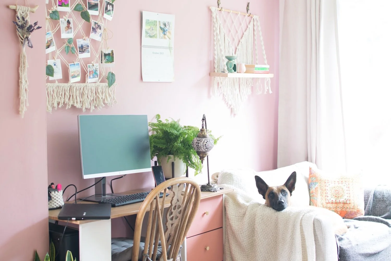 How to Create a Calm, Productive Home Office in a Small Space (No Spare Room Needed)