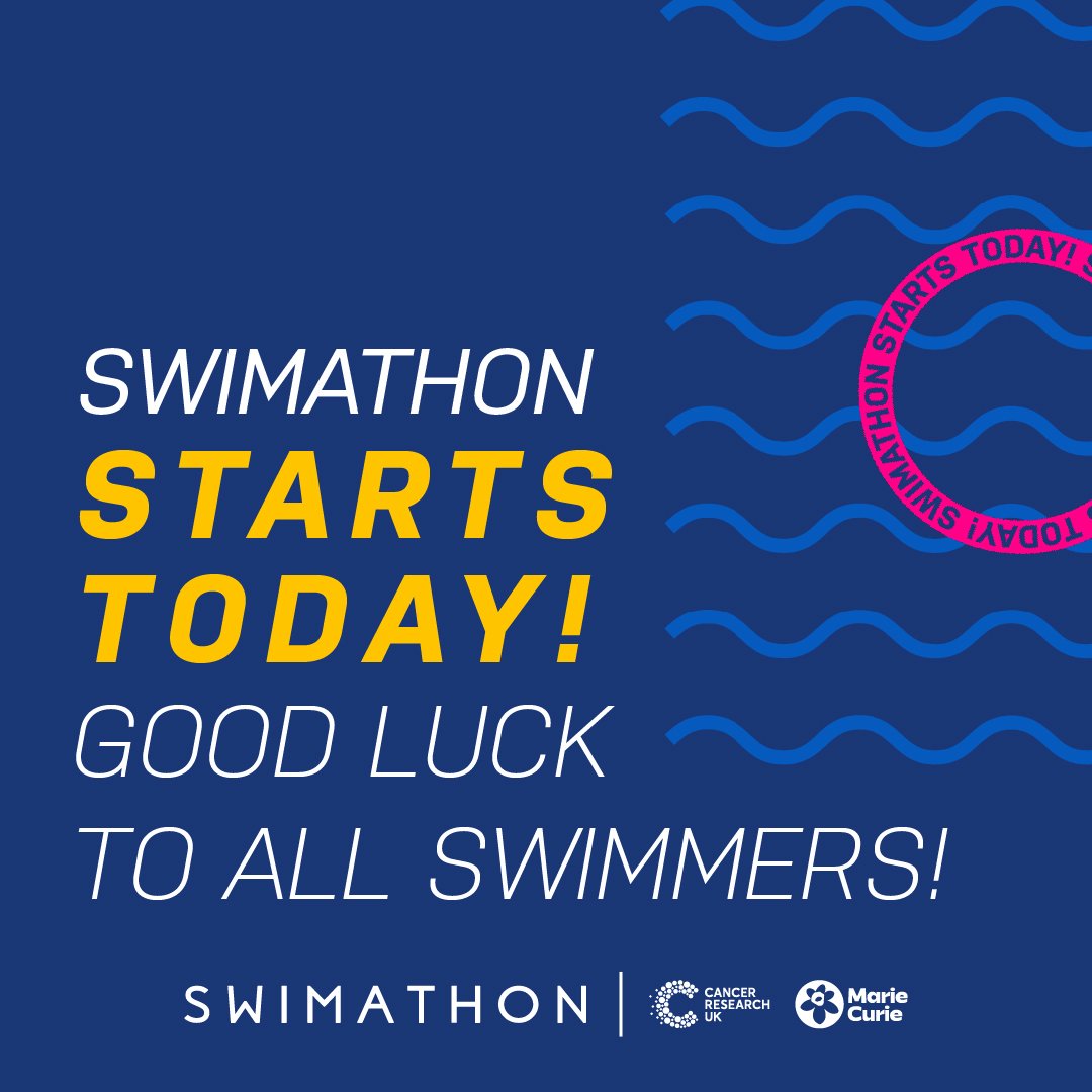 🚀 The Swimathon weekend has landed! 🚀

Thousands of swimmers of all ages and abilities will be taking part in over 400 pools across the UK... 

❤️ Good luck to you all and please tag us in your photos, stories and videos we'd love to hear how you g