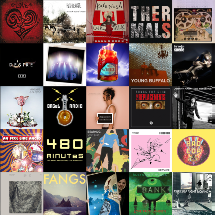 "480 Minutes" - new YYY, Thermals, Pulp, Suede, and oh yeah, Johnny Marr, too