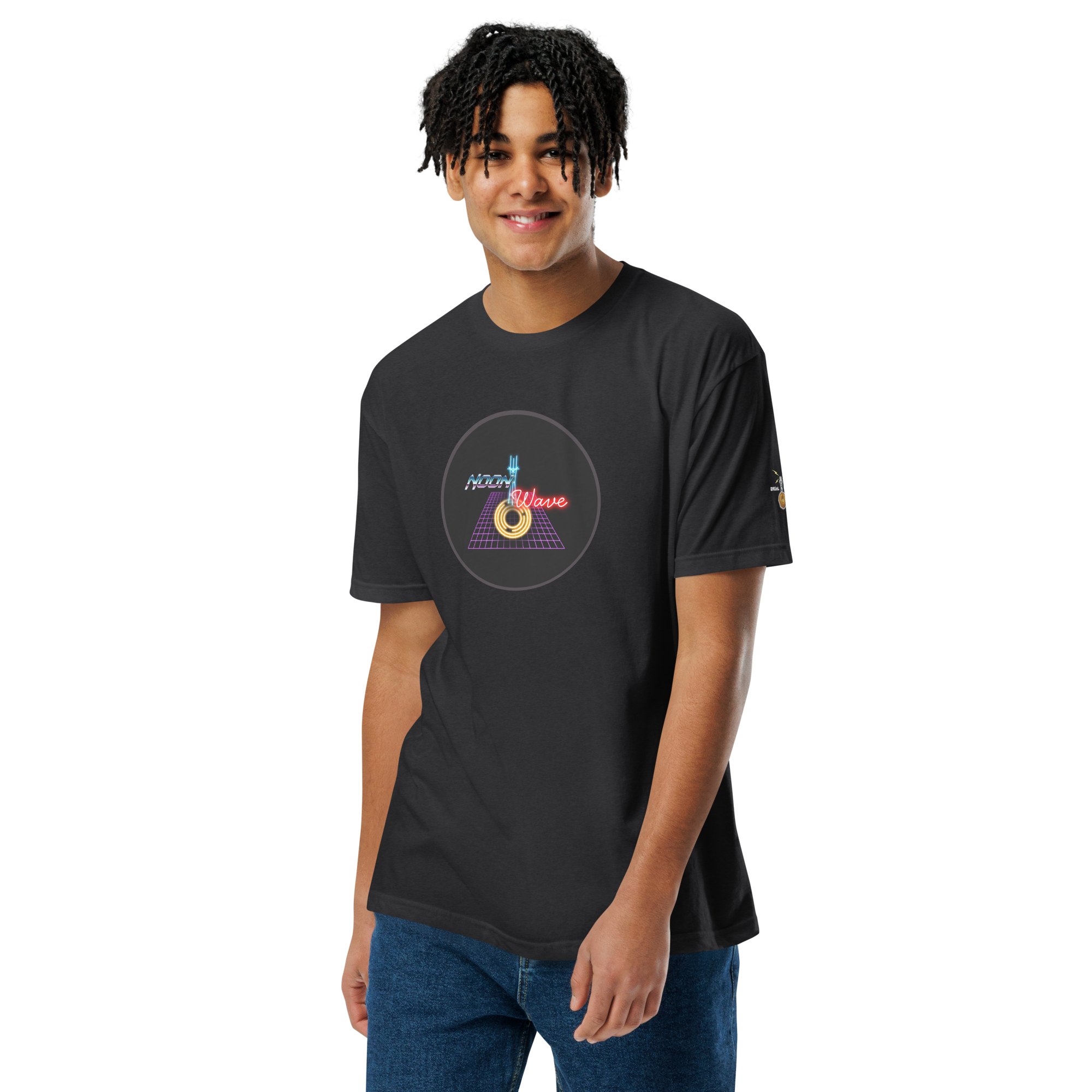 Noon Wave Unisex Fitted T-Shirt