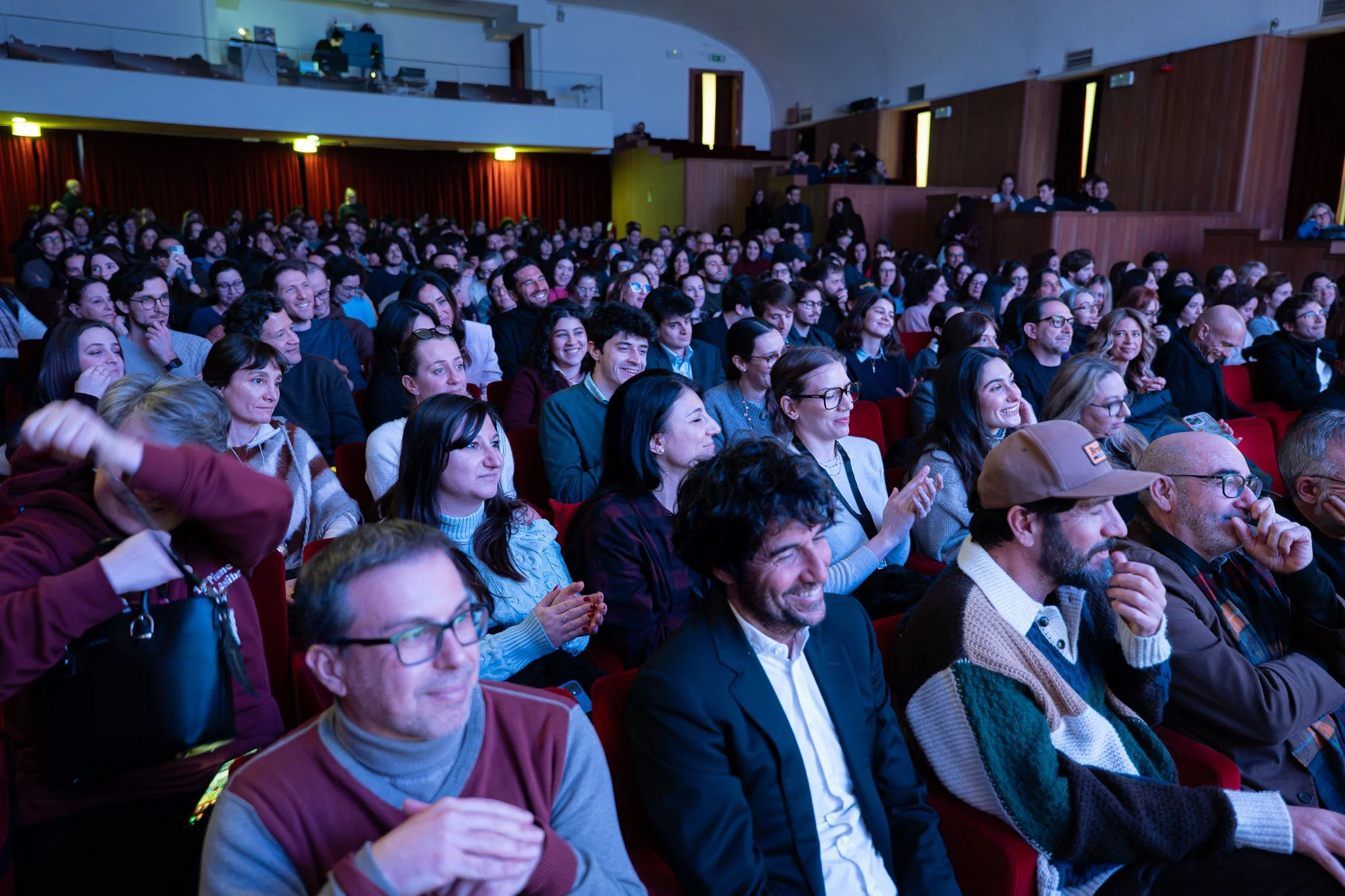 pubblico in sala durante l’evento Chora V2 al Conservatorio G Verdi di Milano