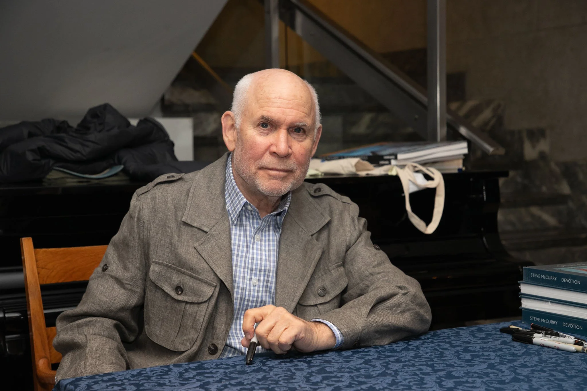 Ritratto di Steve McCurry 