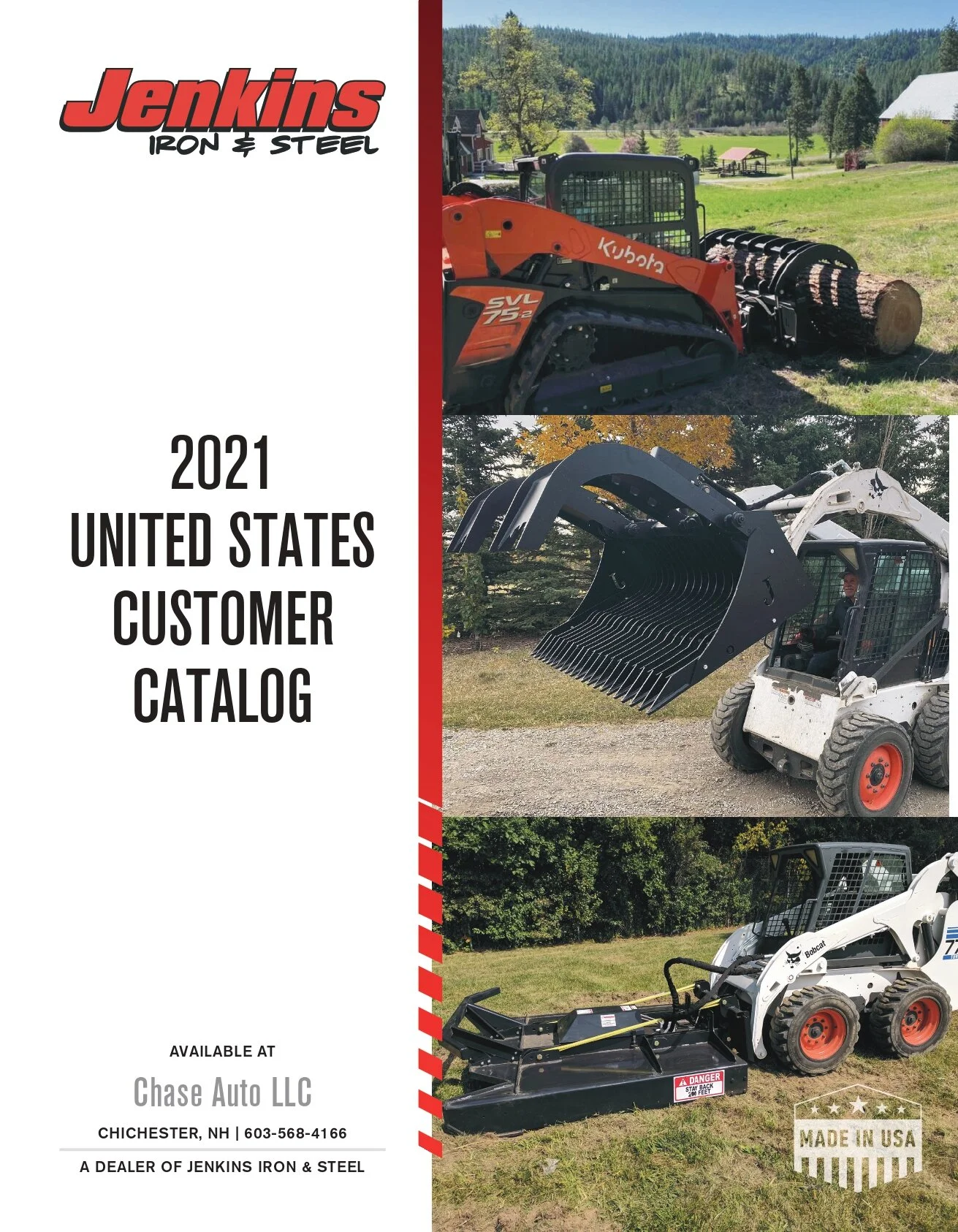 Jenkins SkidSteer Attachments — Chase Auto, LLC